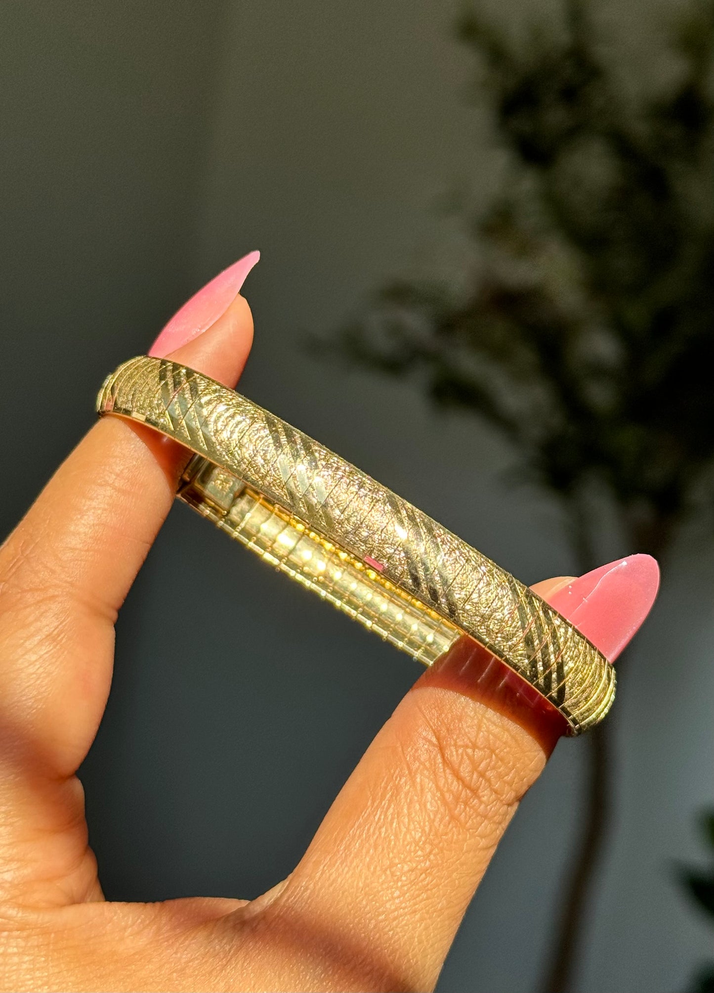 14k Italian omega bracelet