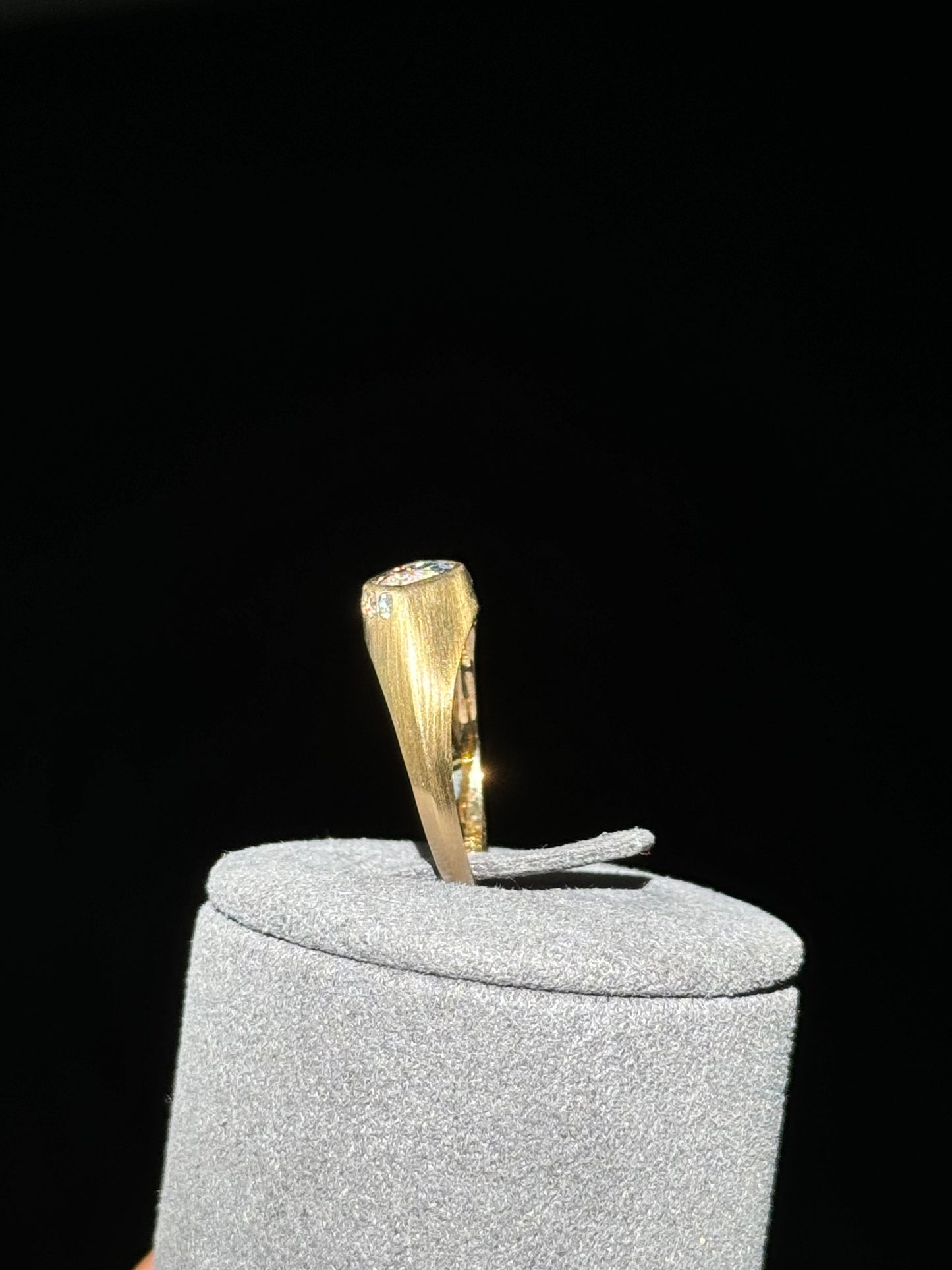 Horus 14k Marquise Diamond Ring