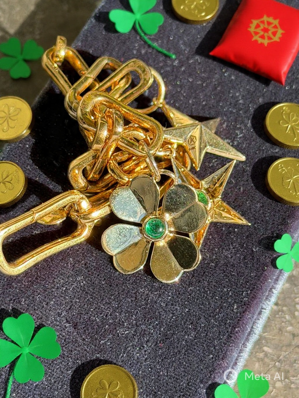 Lucky Clover Charm