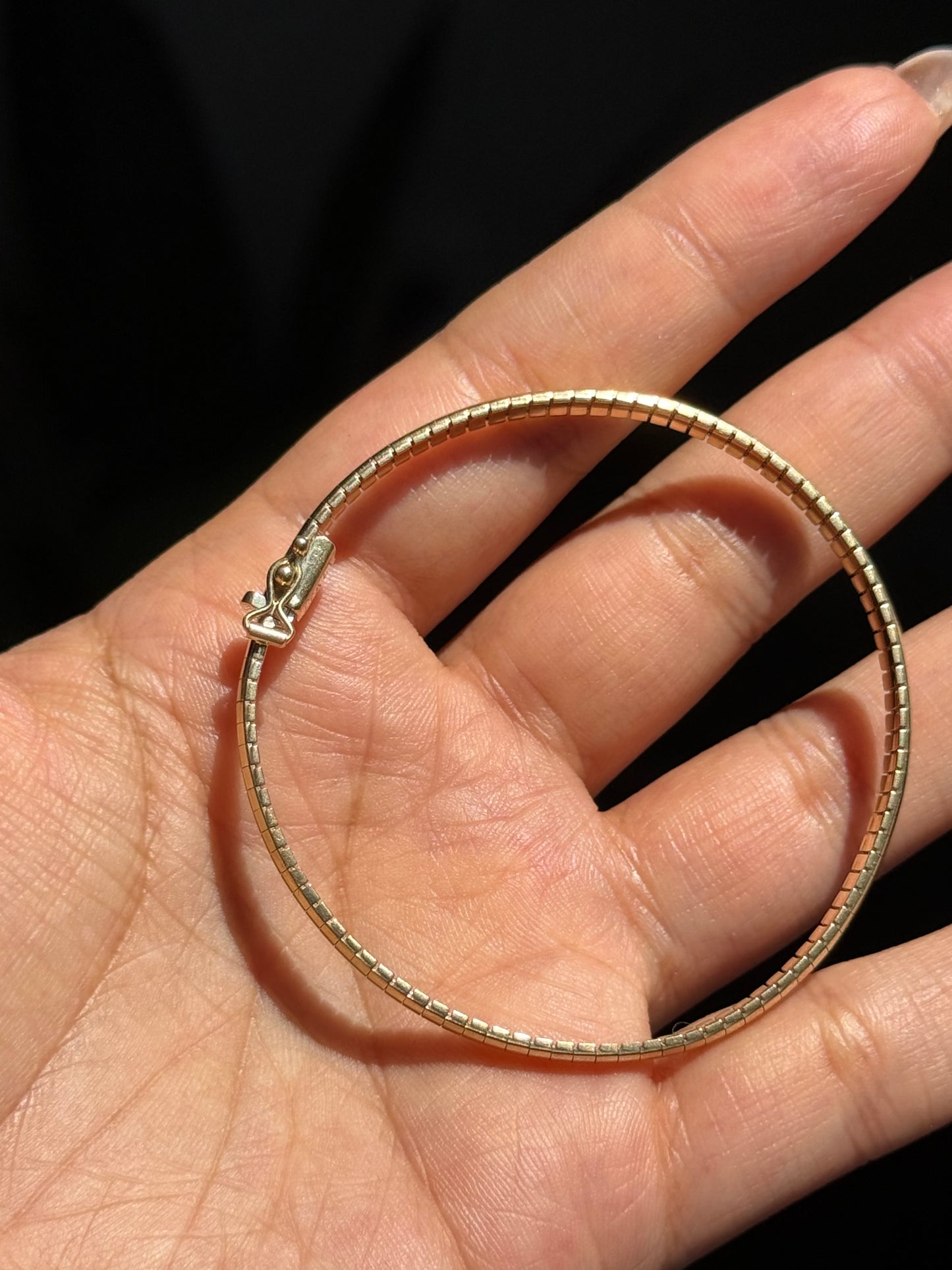 Italian 14k OMEGA bracelet ✨