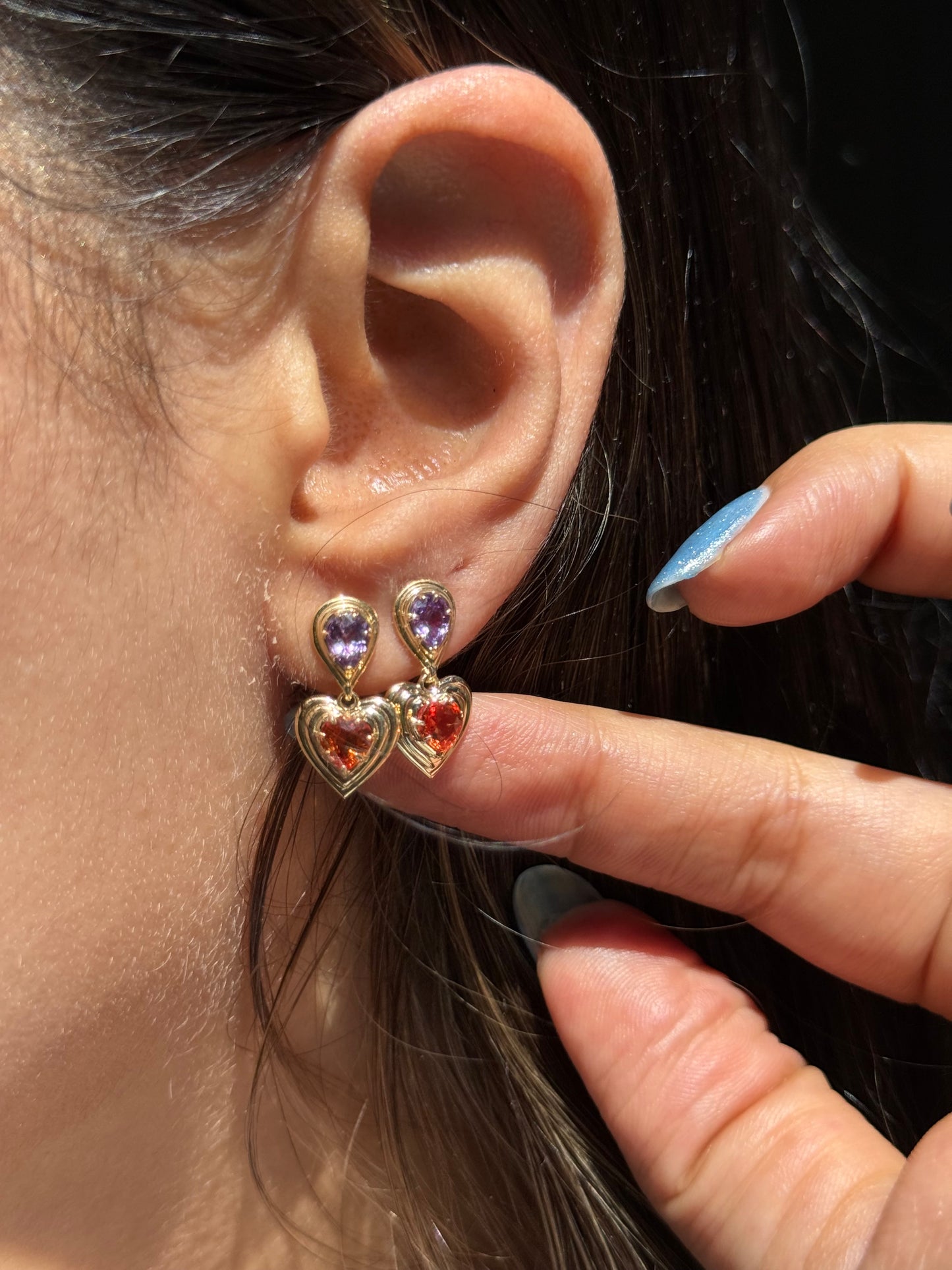 Halo Drip earrings