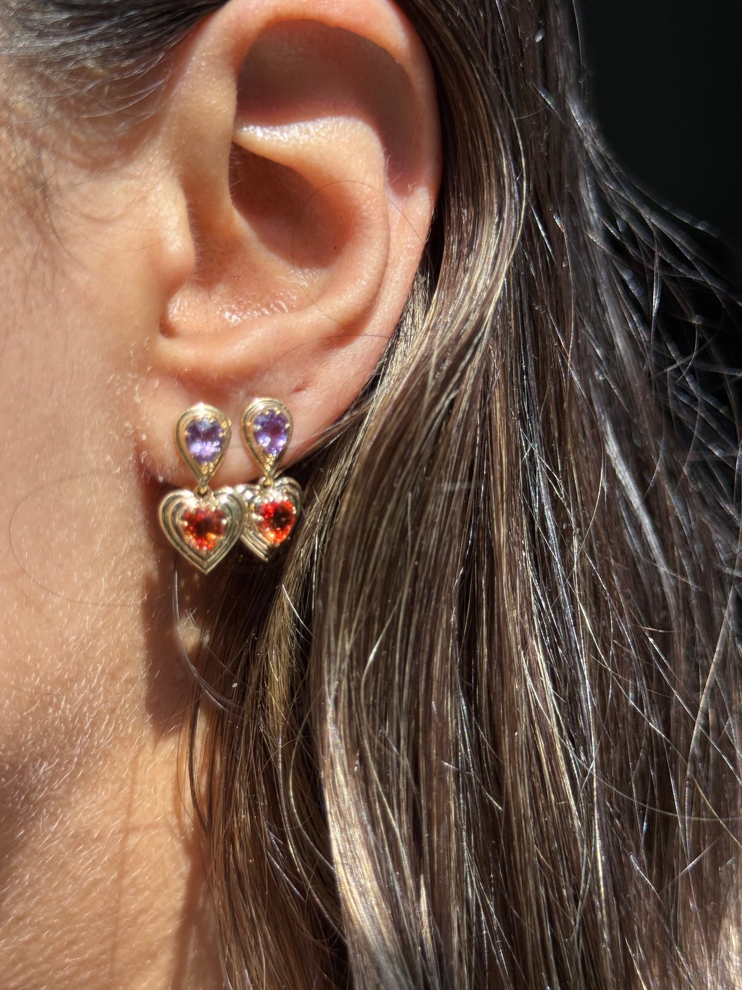Halo Drip earrings