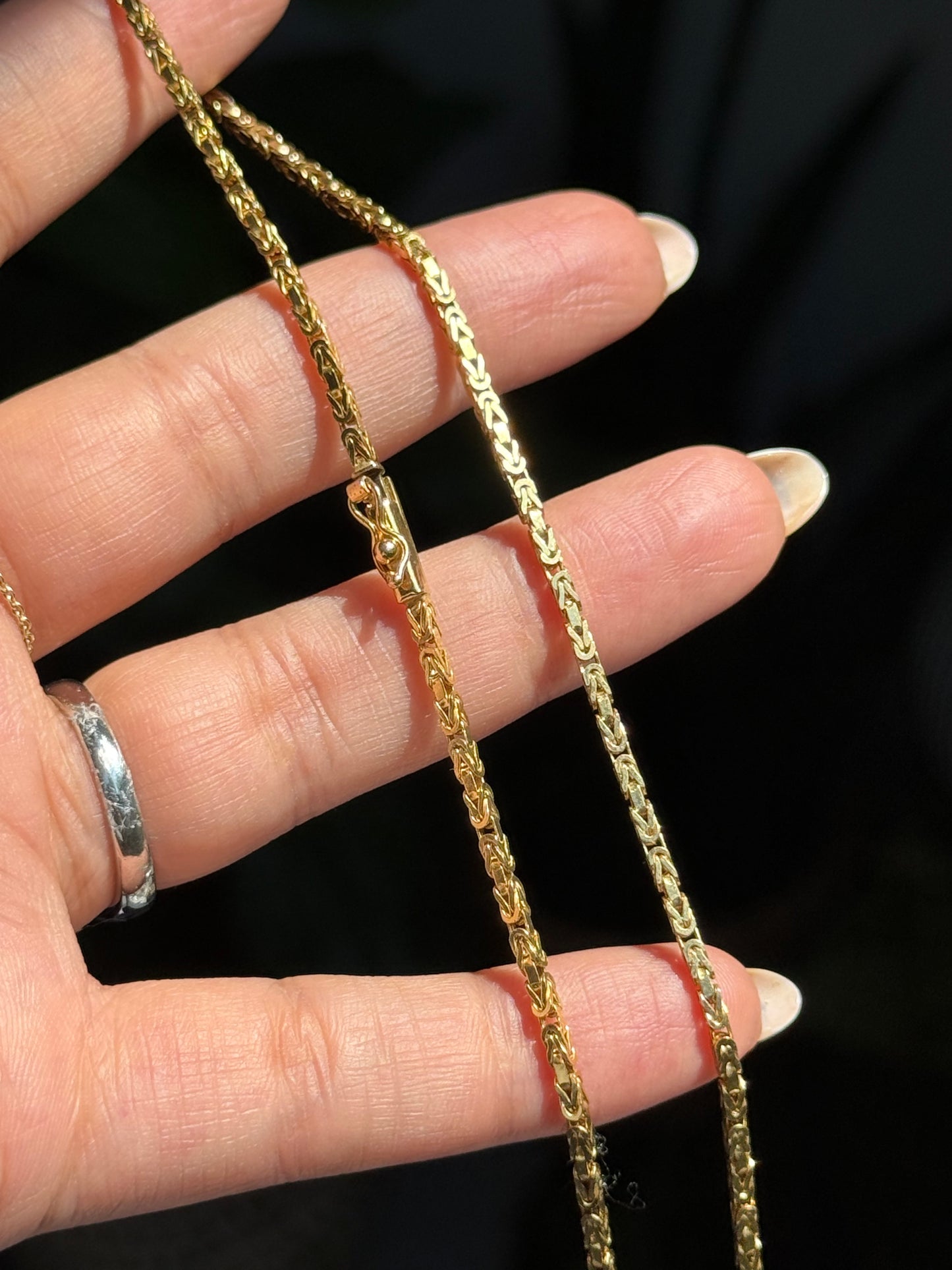 Vintage 14k Italian Byzantine