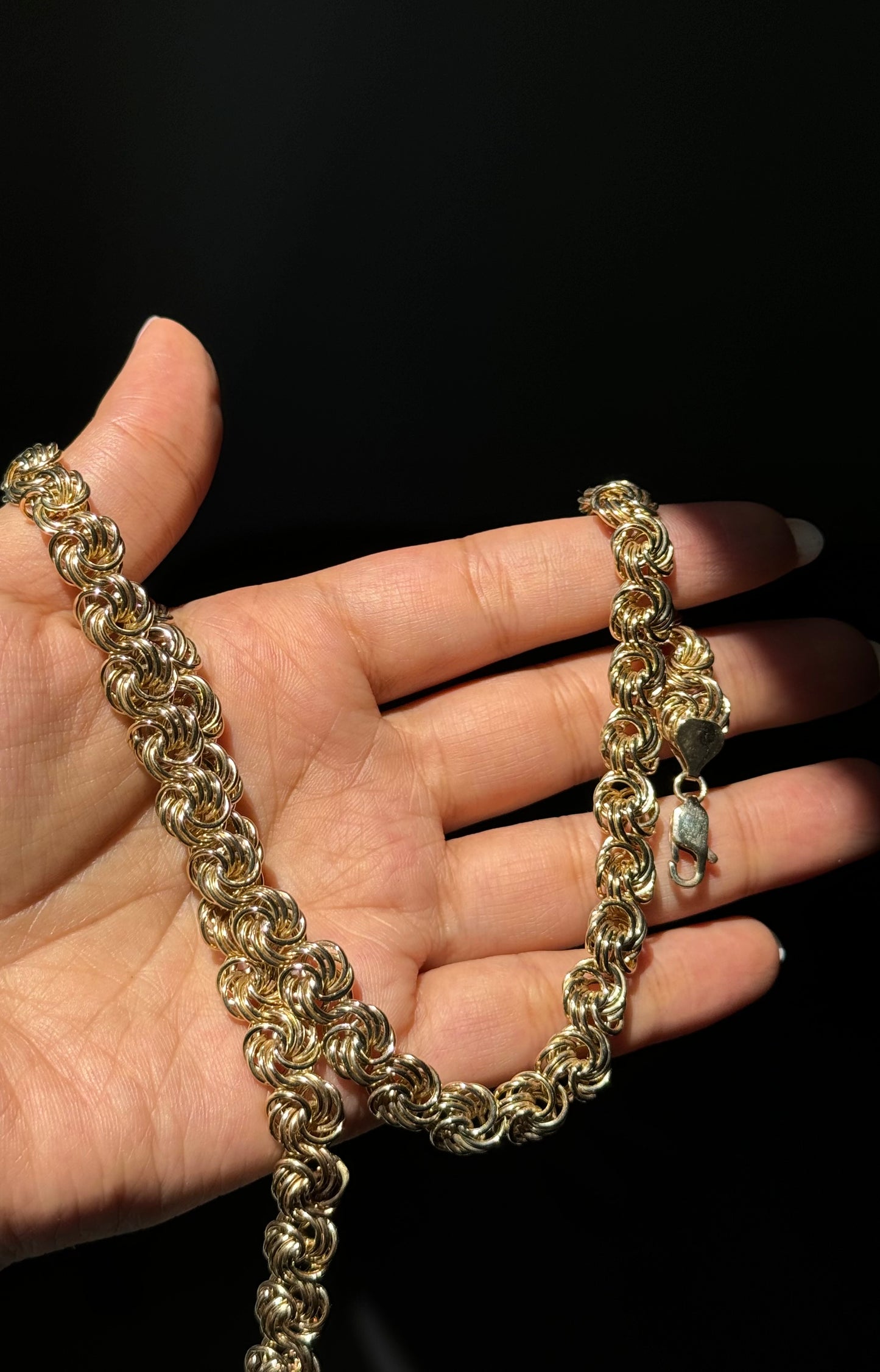 14k Rosetta Link Chain