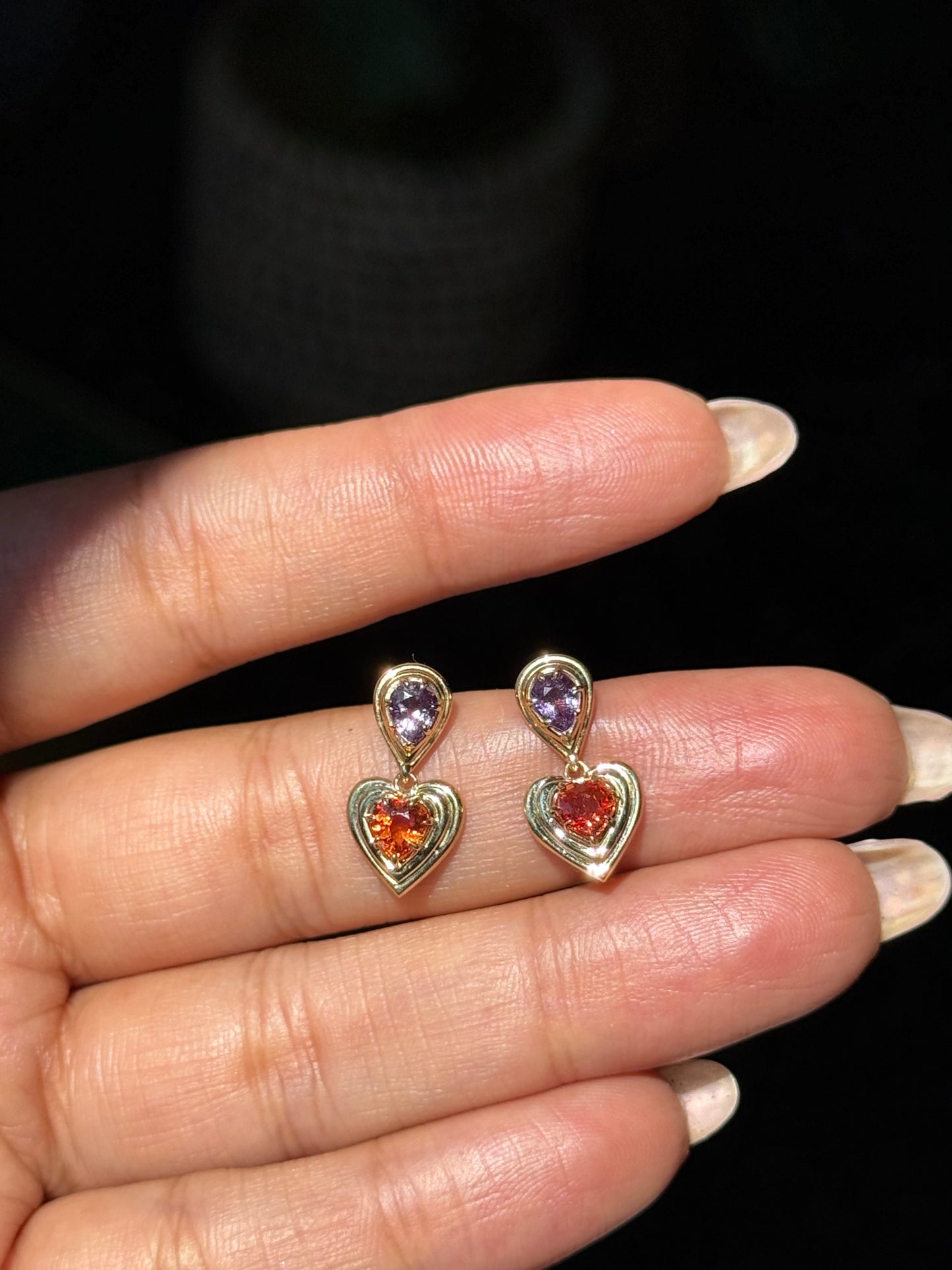 Halo Drip earrings