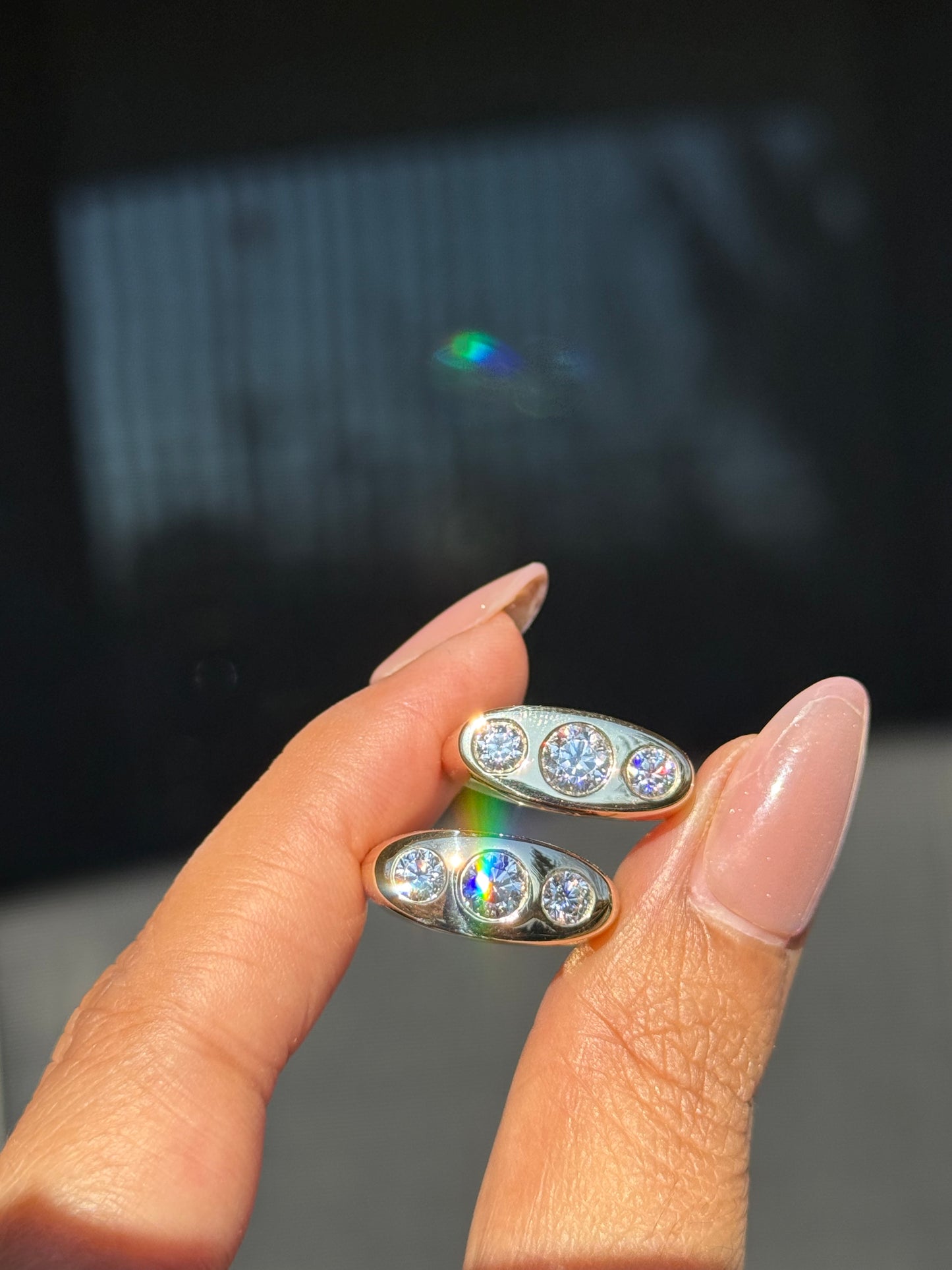 14k Kenz Triple Ring