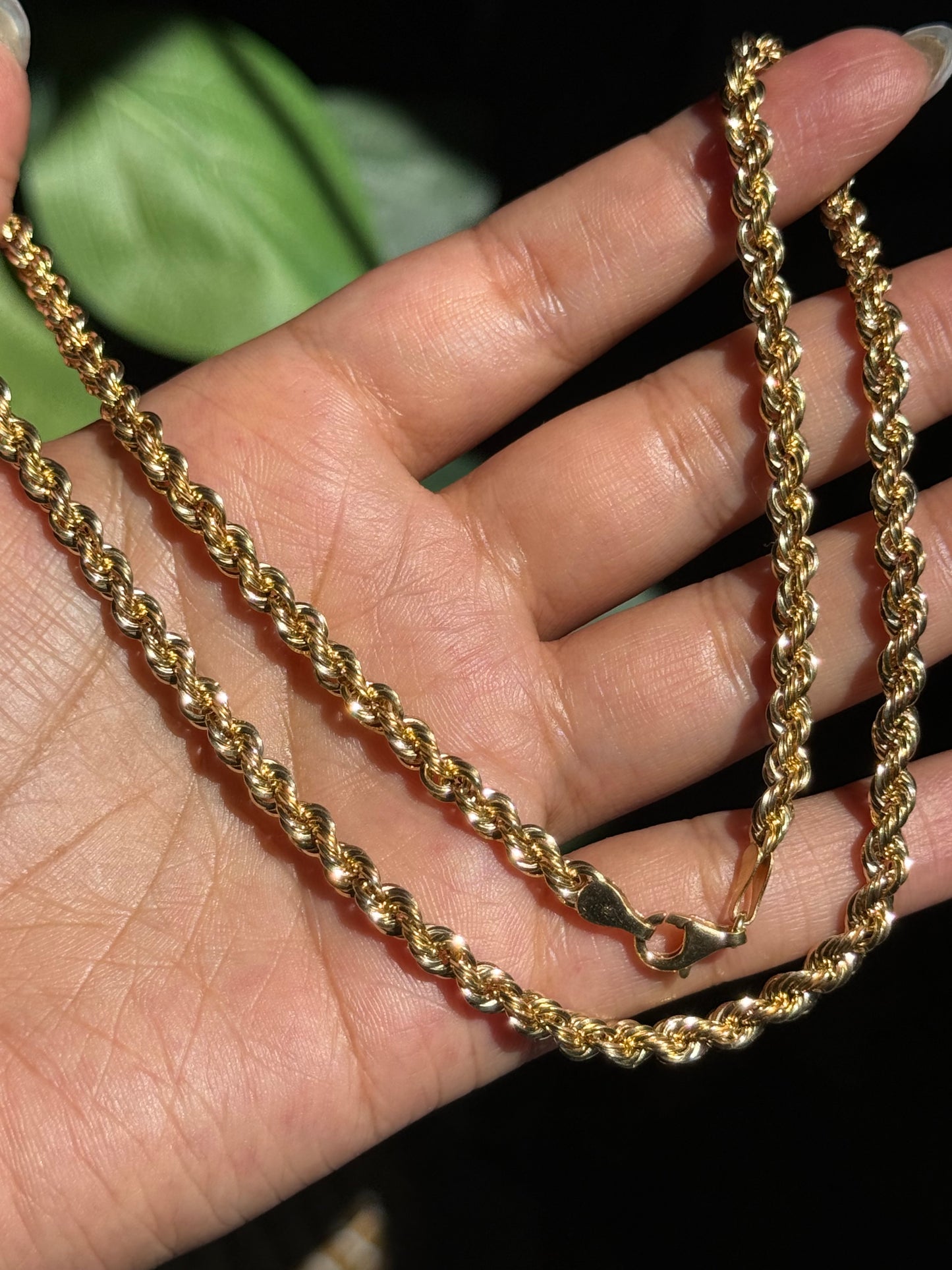 14k Italian by Milor Rope chain