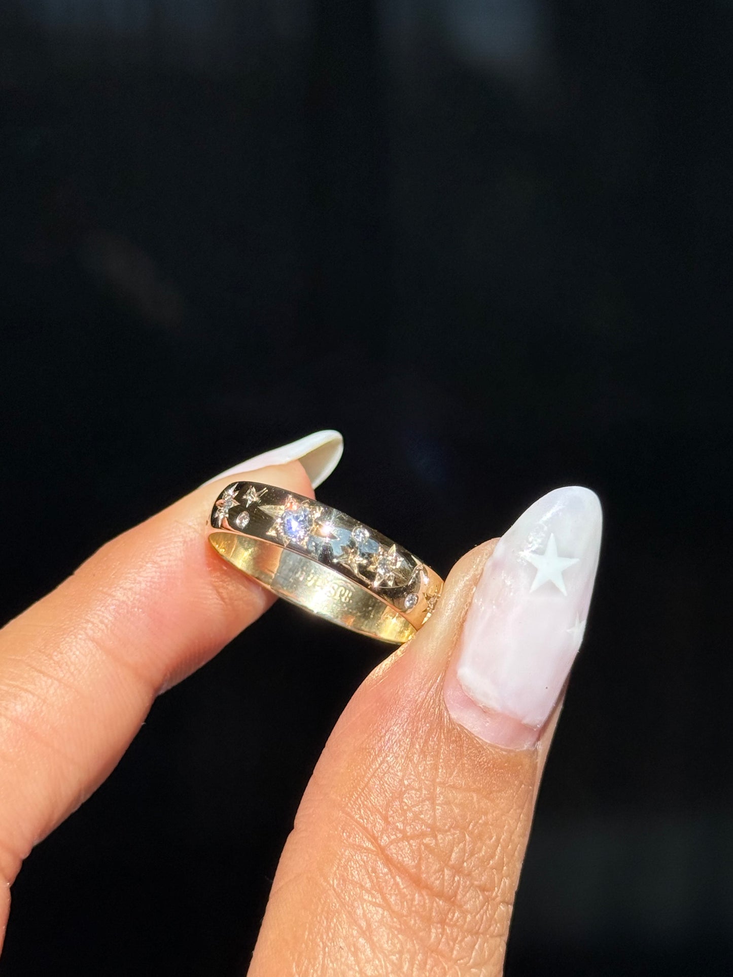 14k Celestial Bands Drop