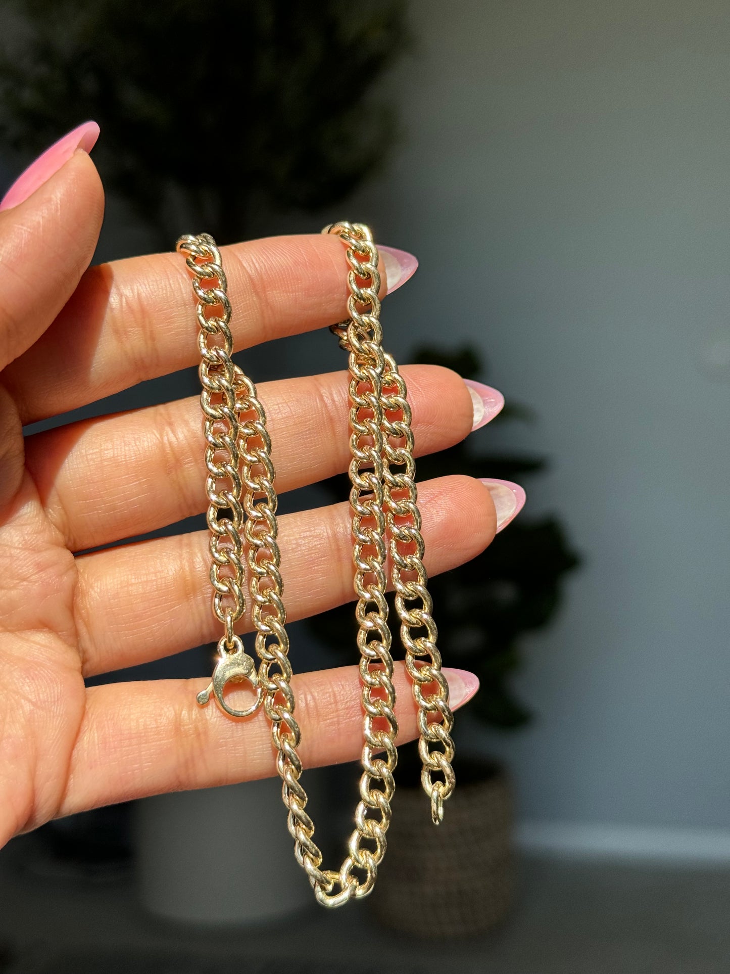 14k Italian curb chain