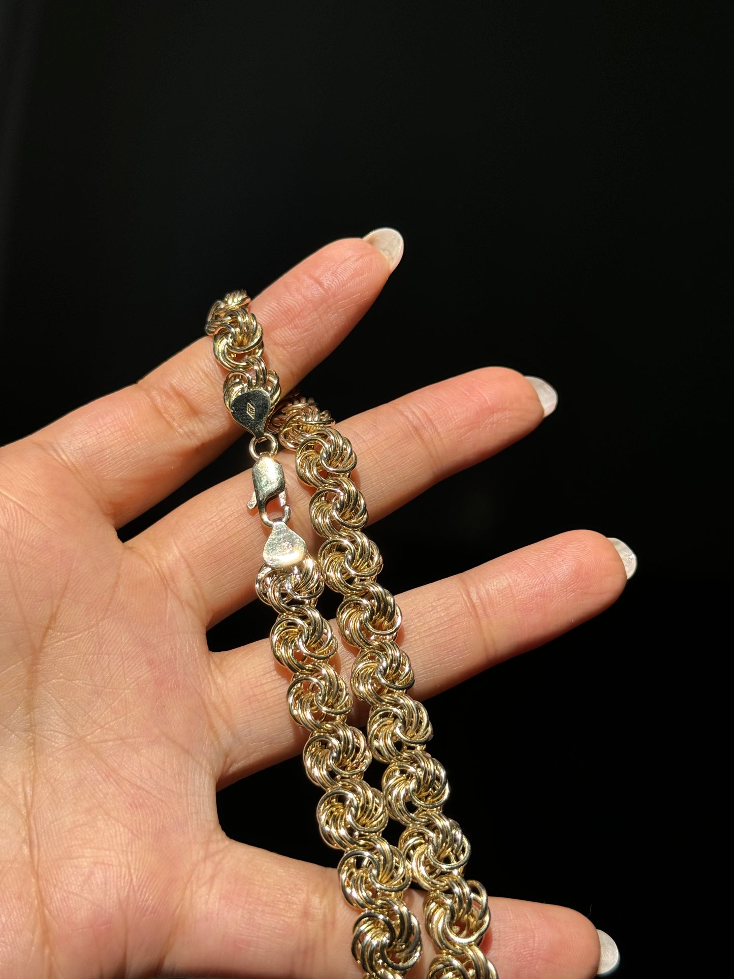 14k Rosetta Link Chain