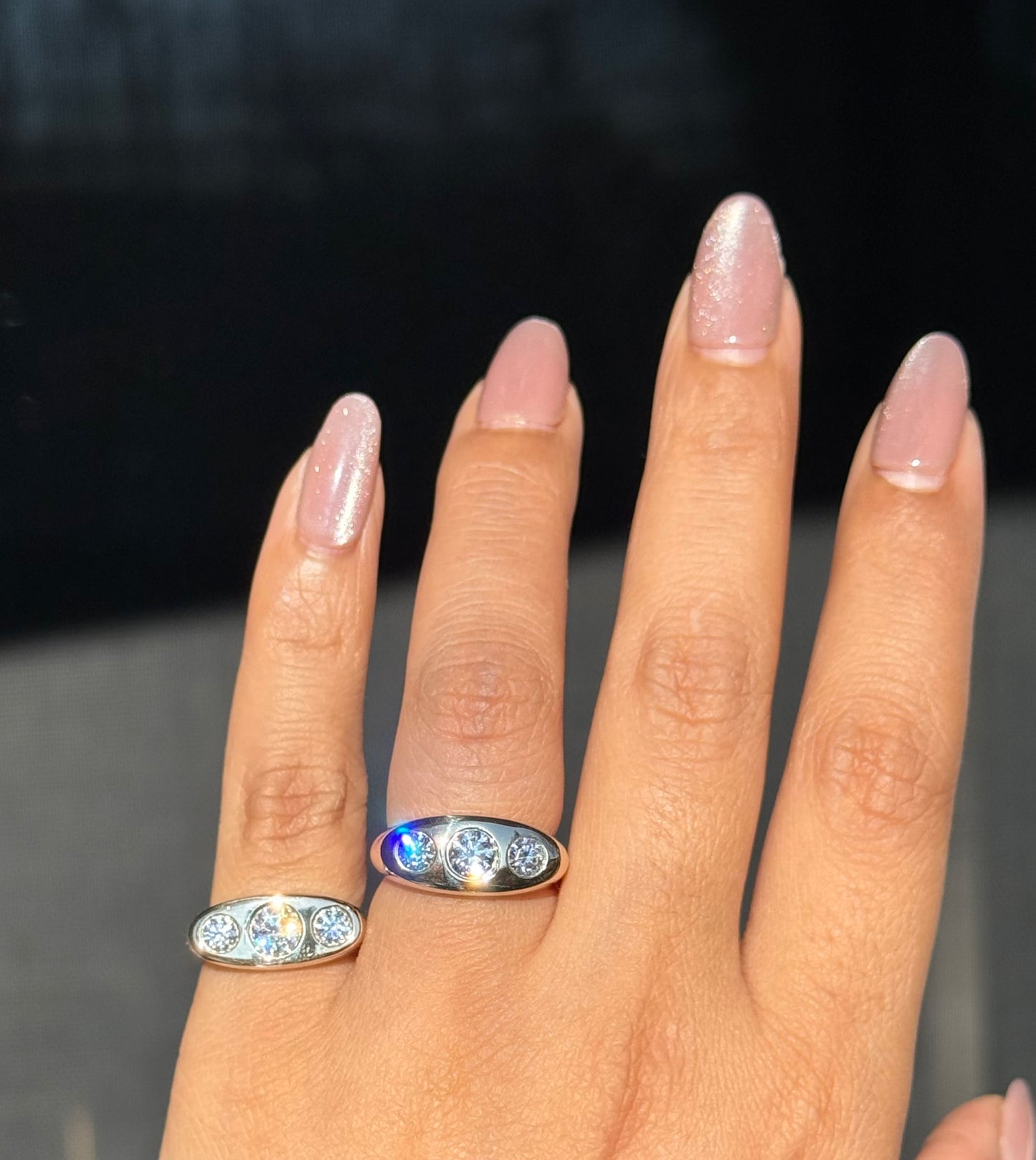 14k Kenz Triple Ring