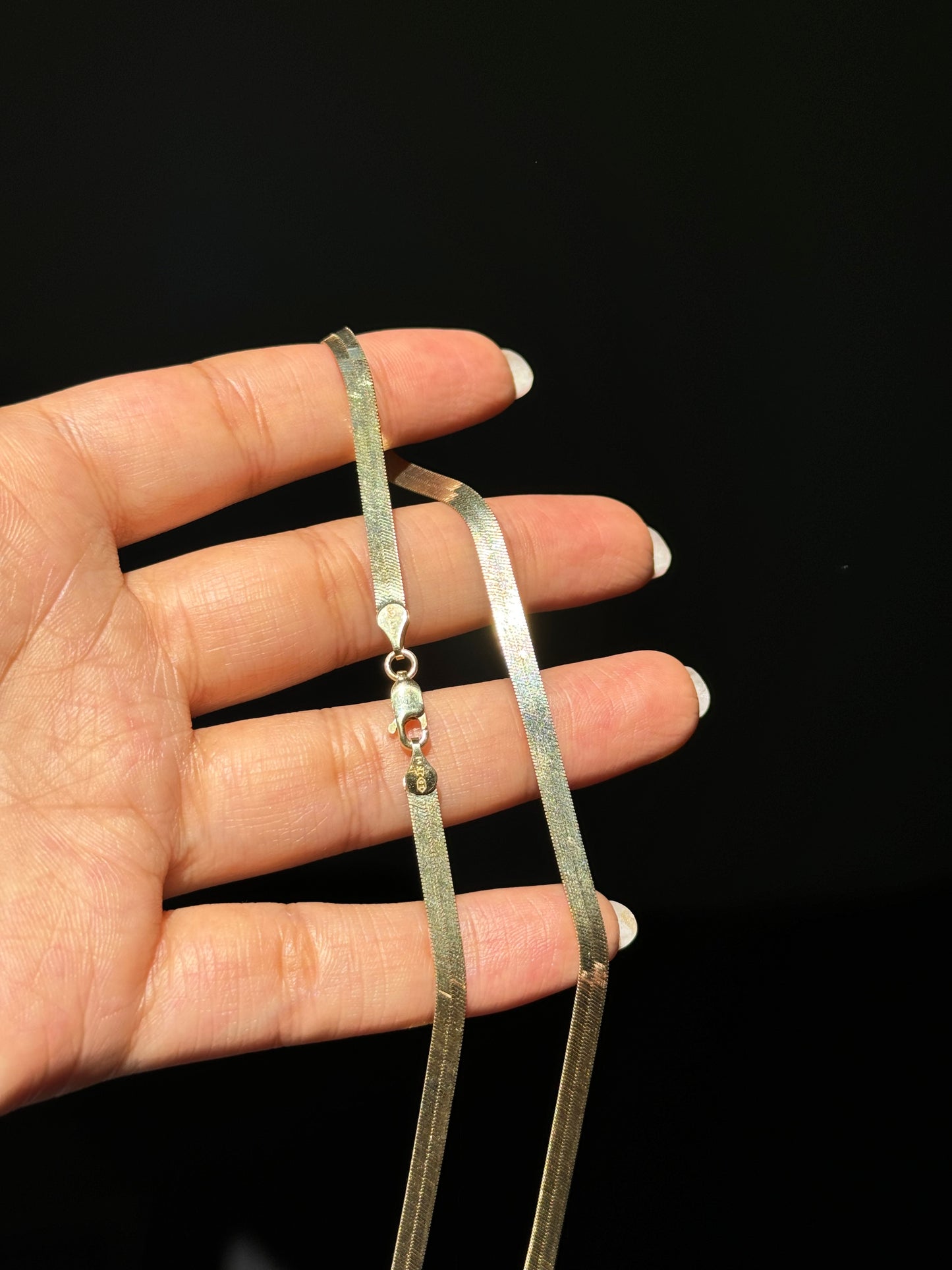 14k Herringbone chain