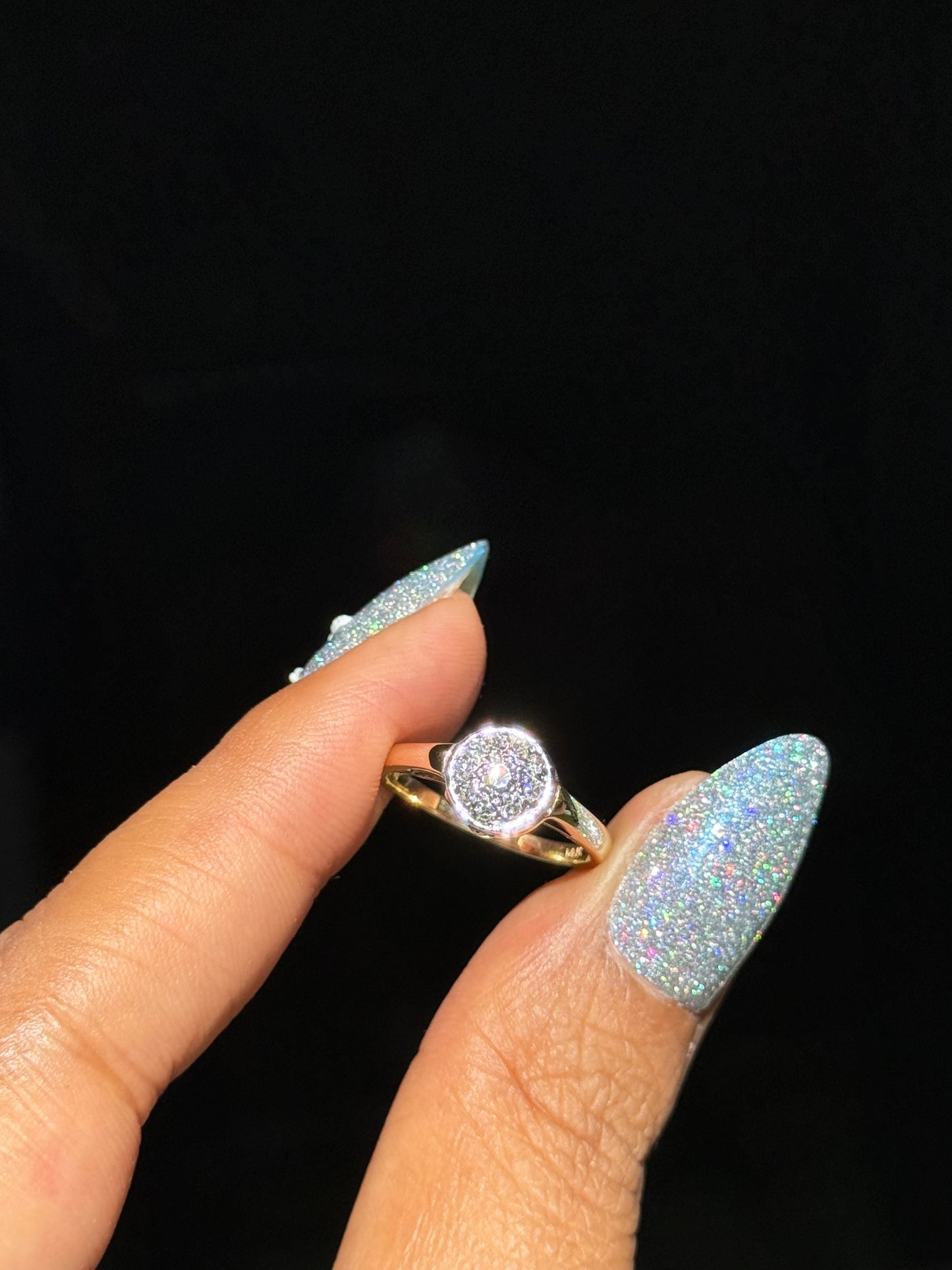 14k 0.20ct diamonds Ring