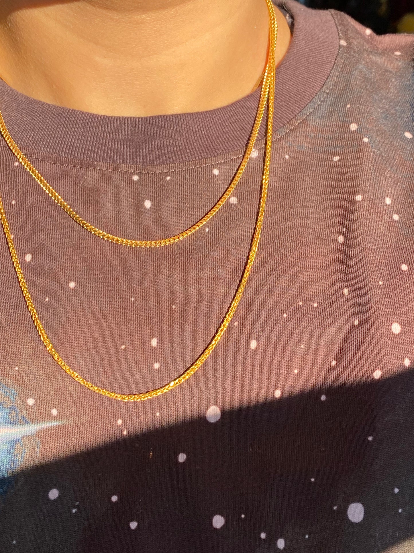22k foxtail chain