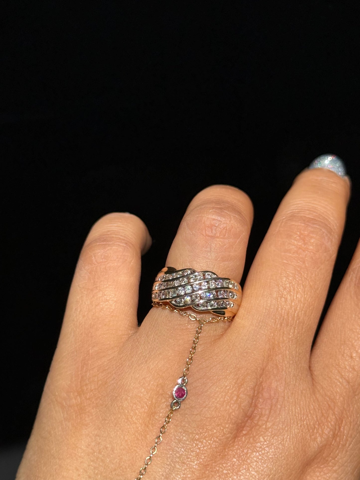 14k 1.20ct diamond Ring