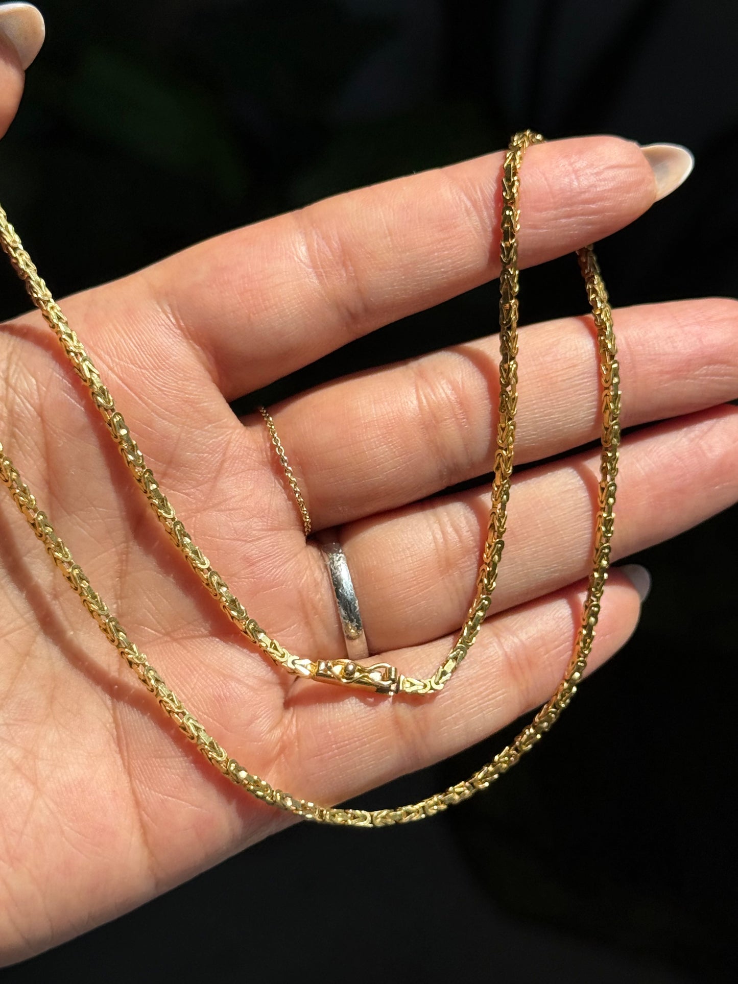 Vintage 14k Italian Byzantine