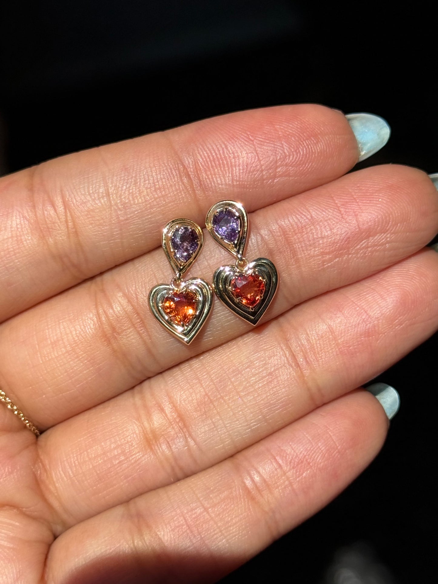 Halo Drip earrings
