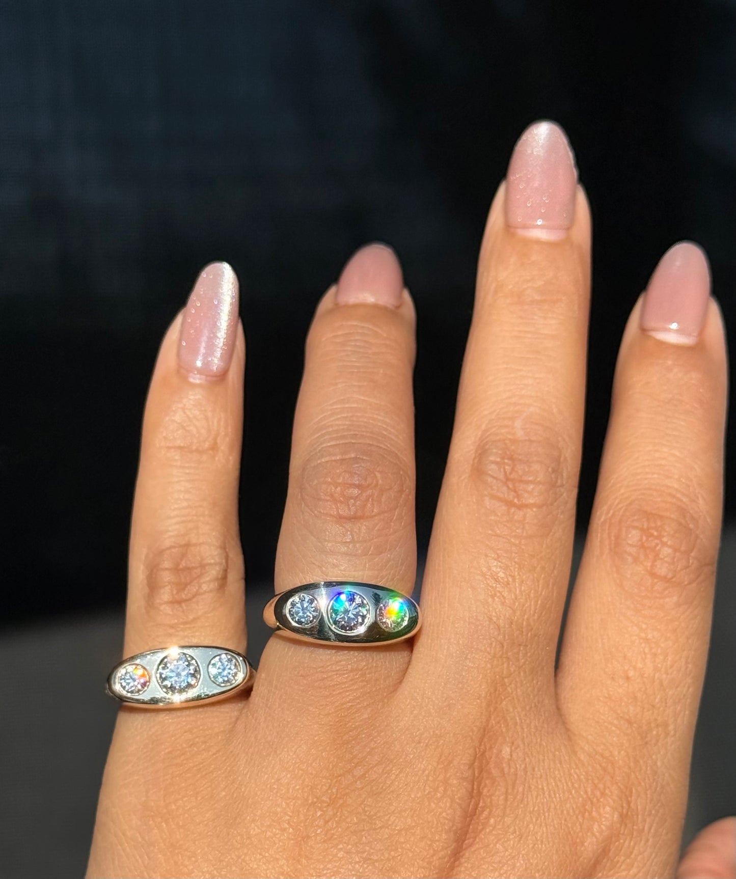 14k Kenz Triple Ring