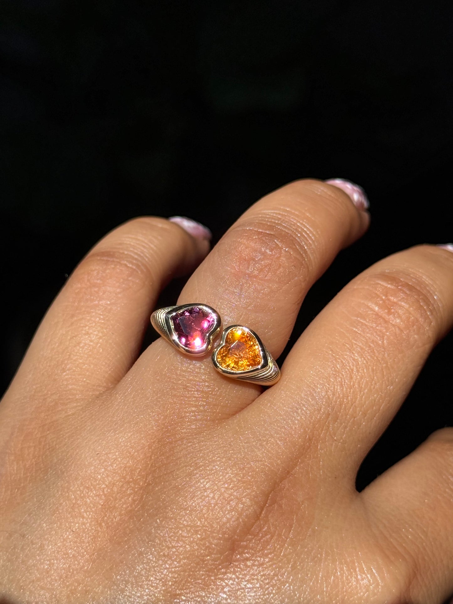 Twin flame Ring