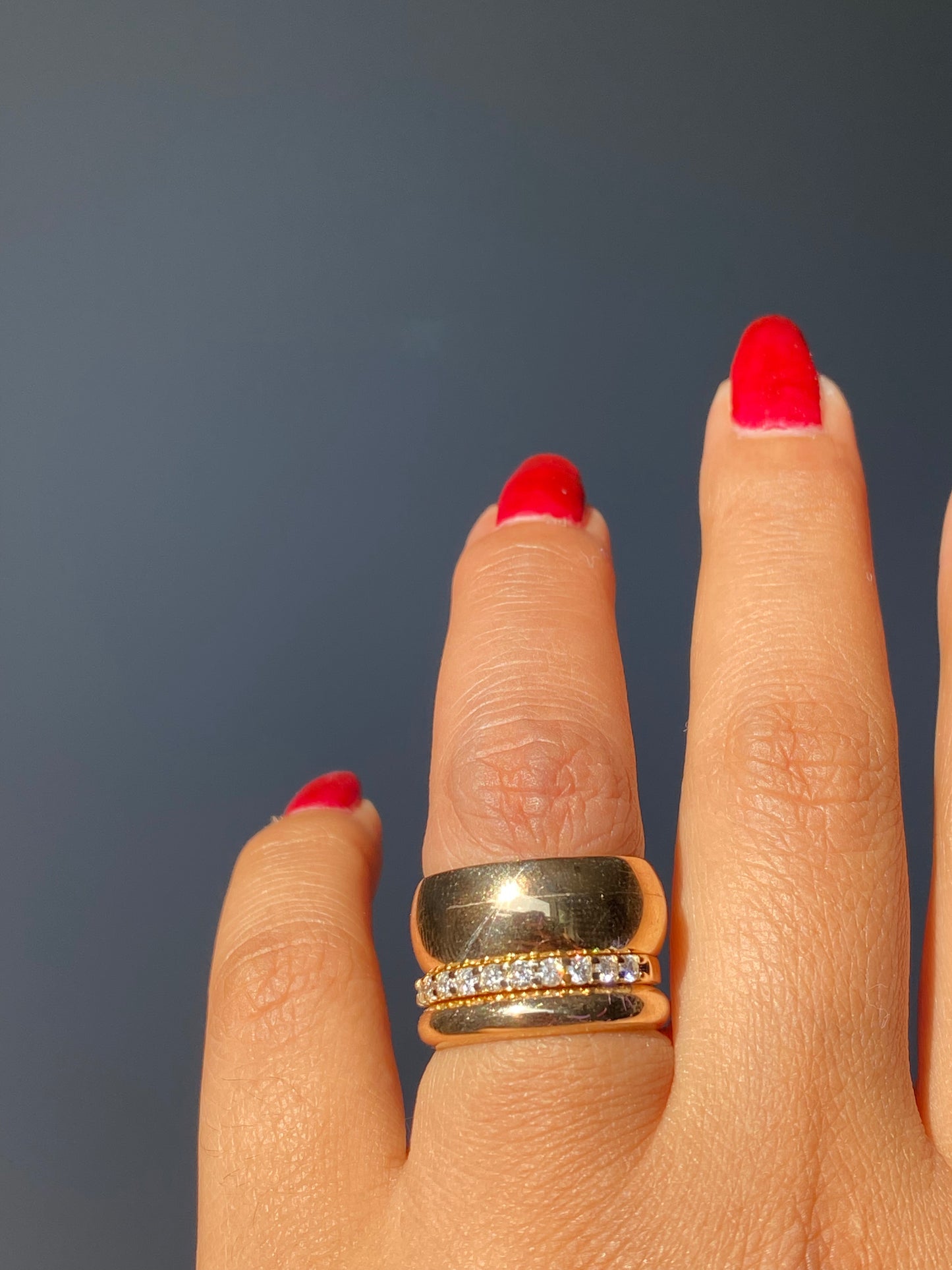 14k wide band