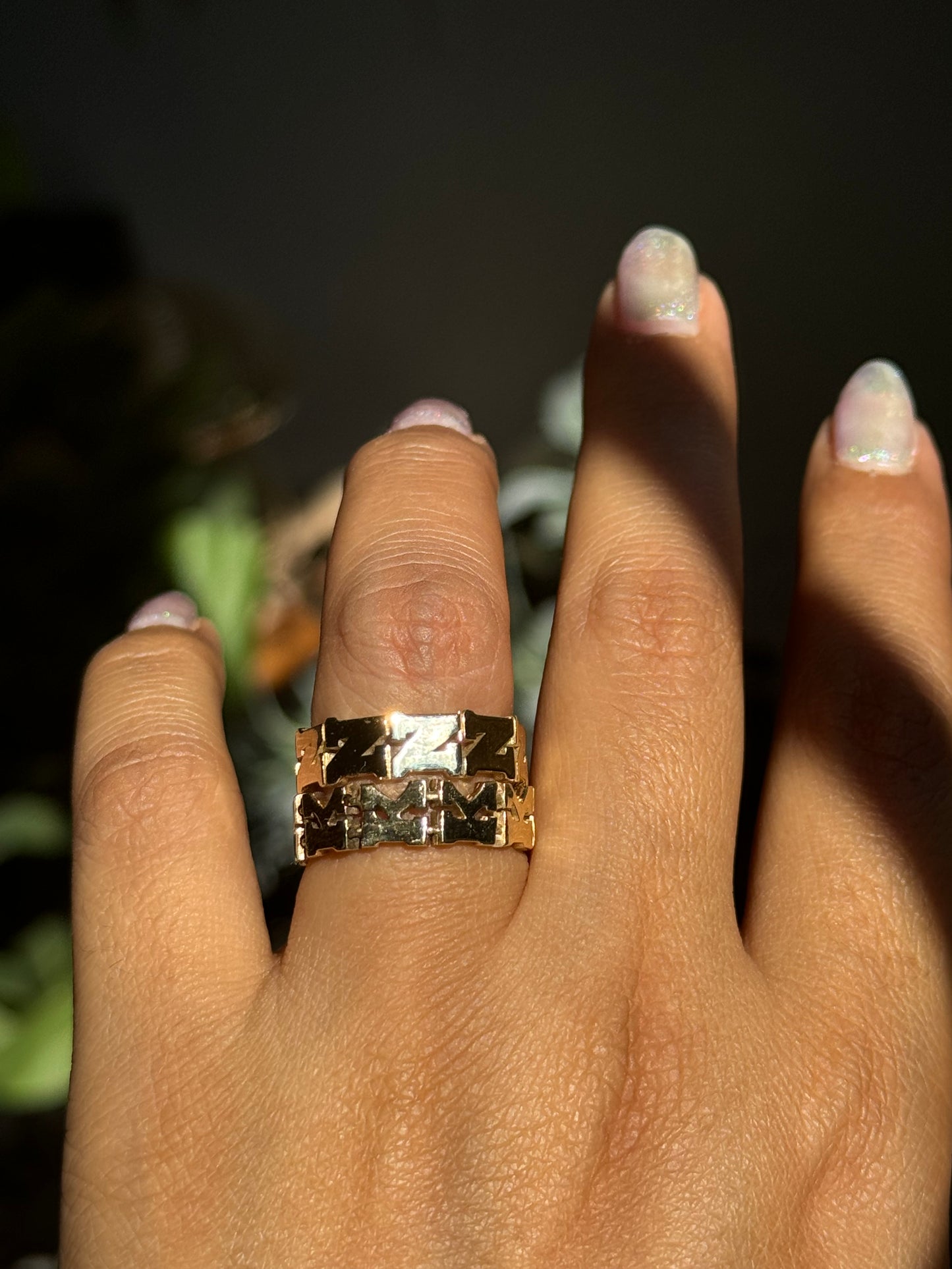The initial Rings N