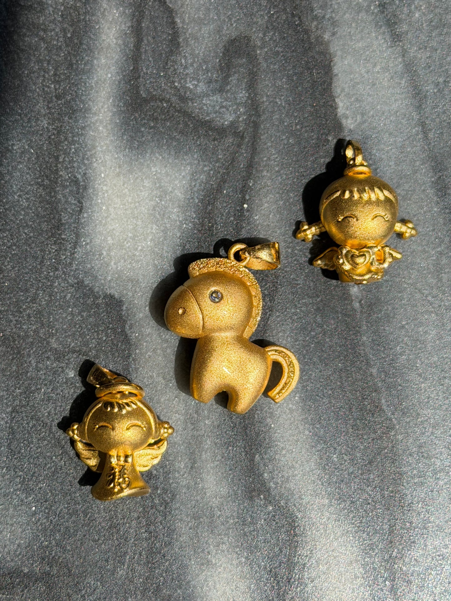 24k puffy charms