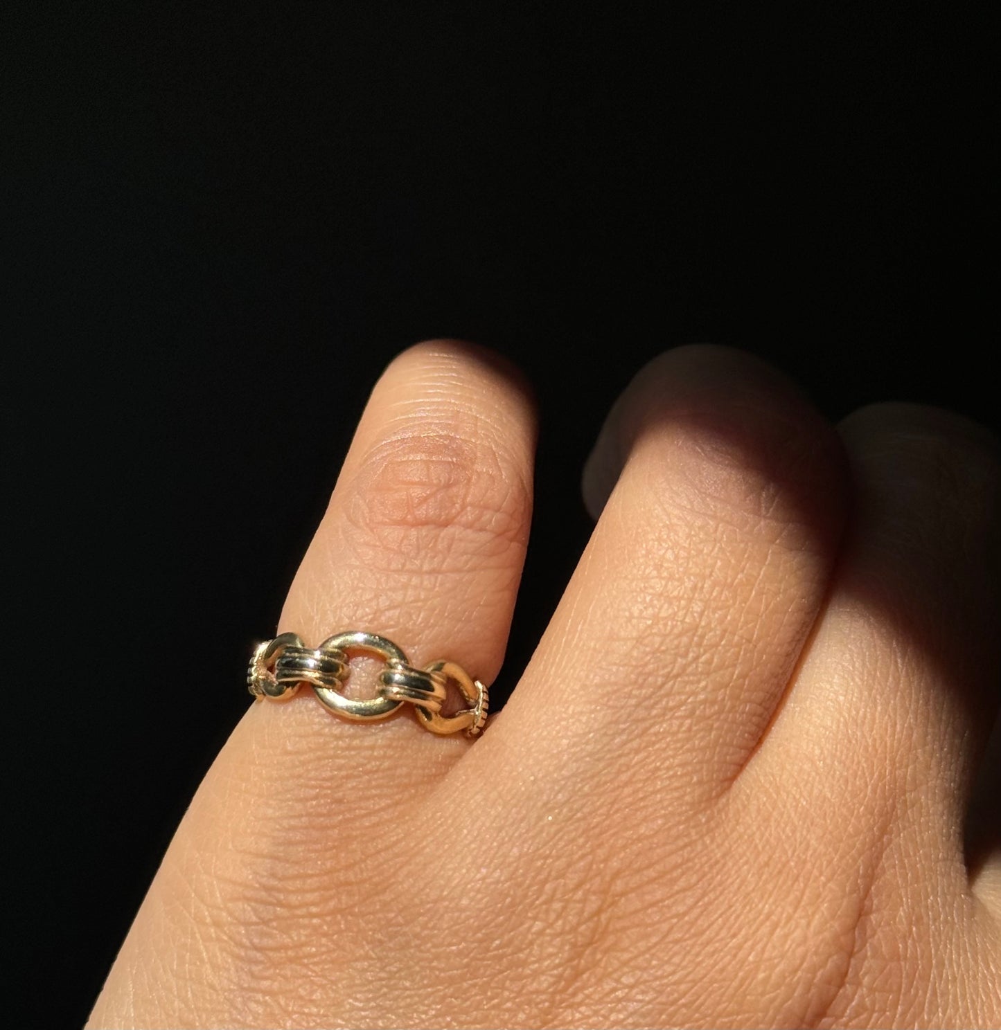 14k horsebit Hardware ring