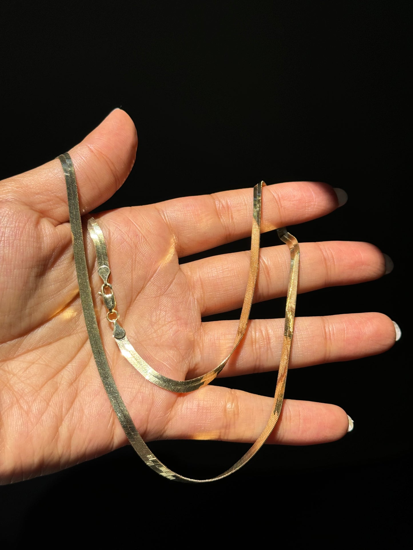 14k Herringbone chain