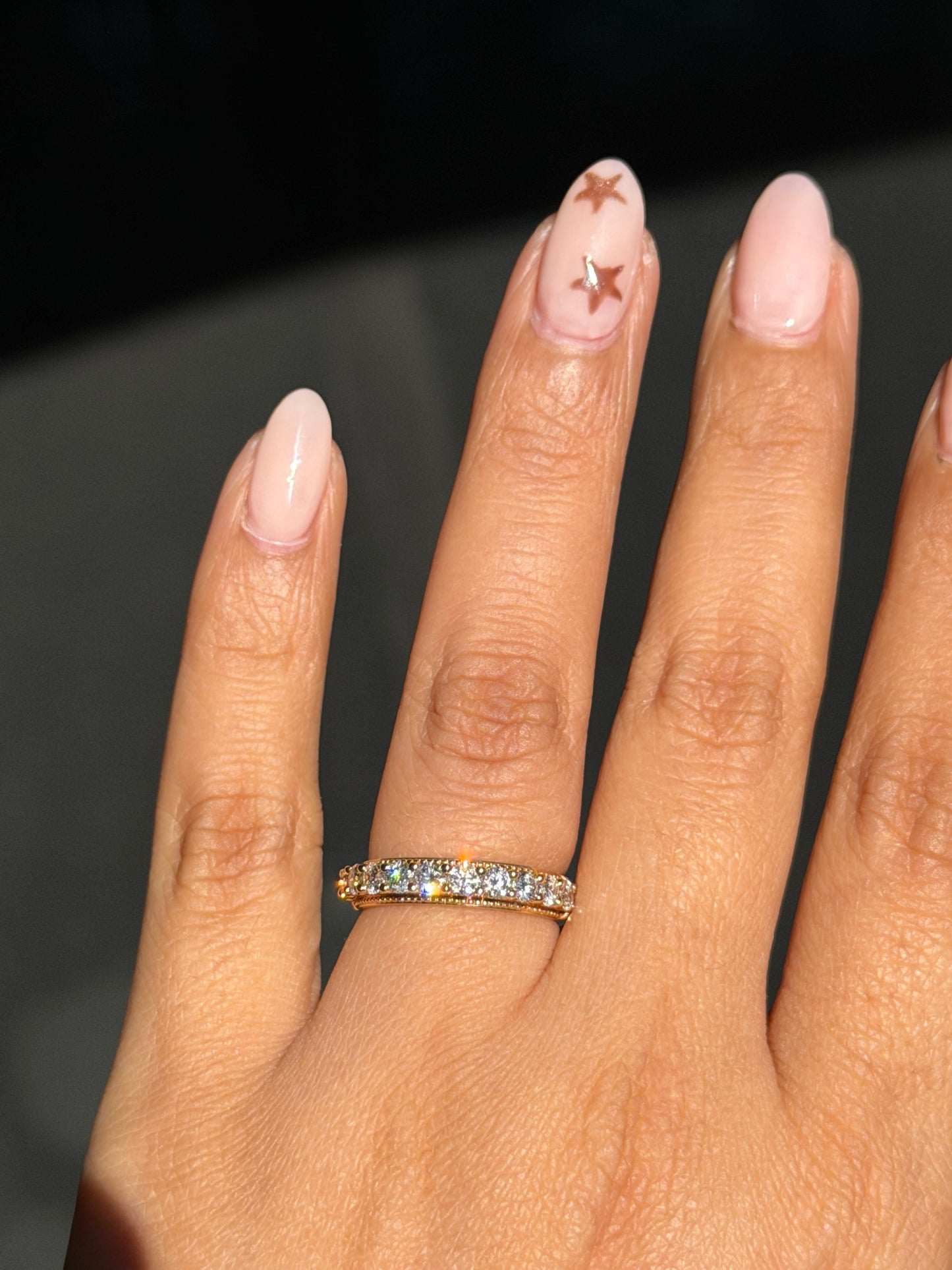 14k 1ct diamond half eternity band