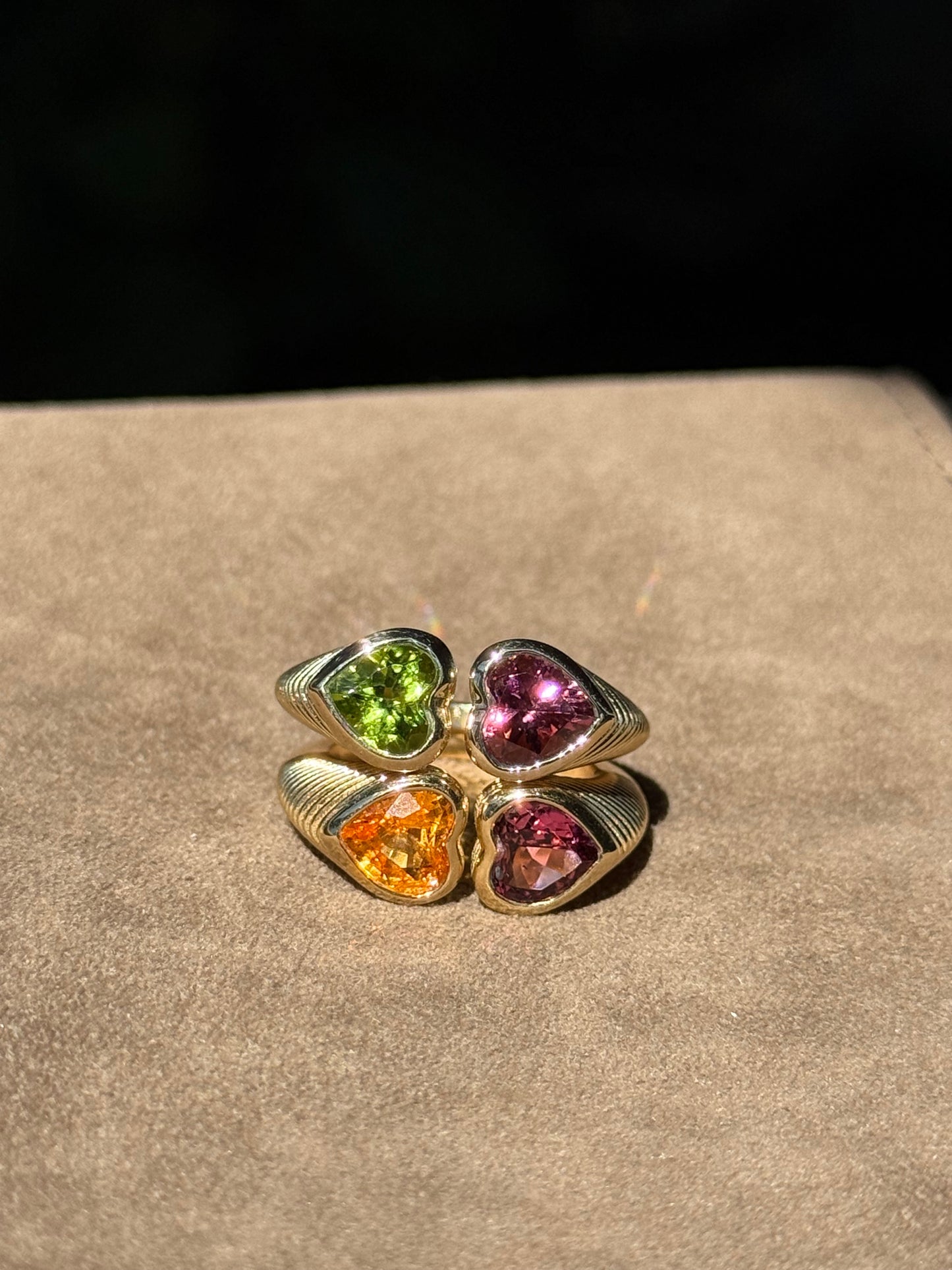 Twin flame Ring