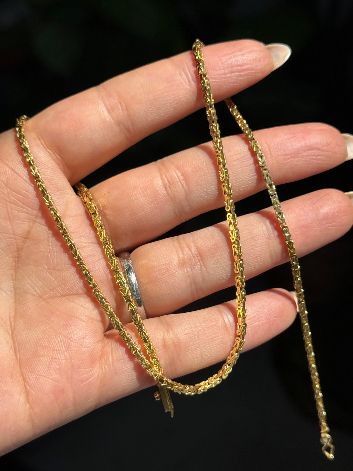 Vintage 14k Italian Byzantine
