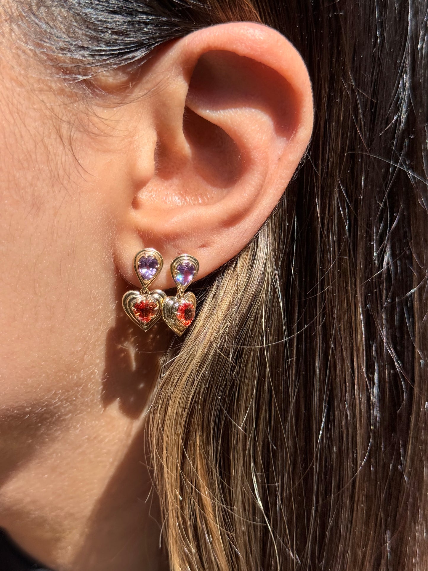 Halo Drip earrings