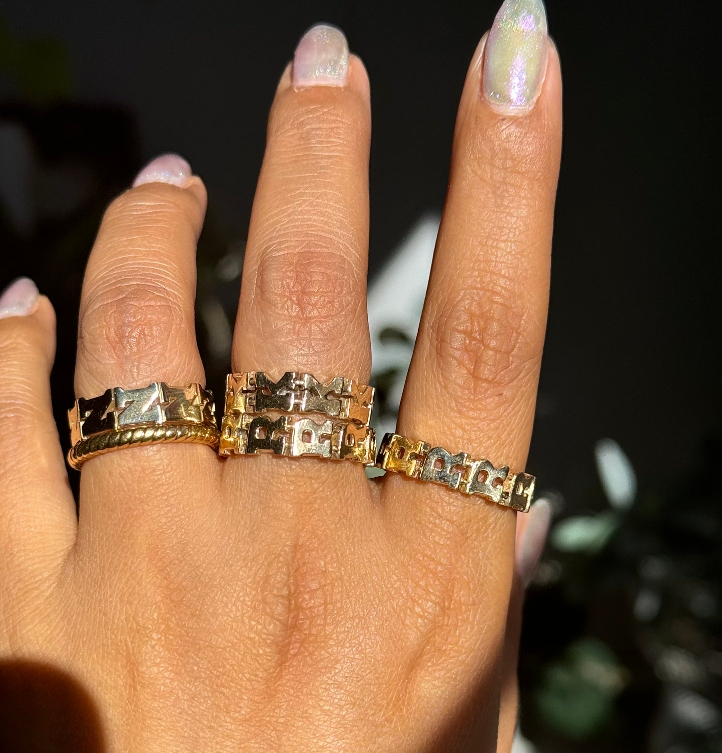 The initial Rings N