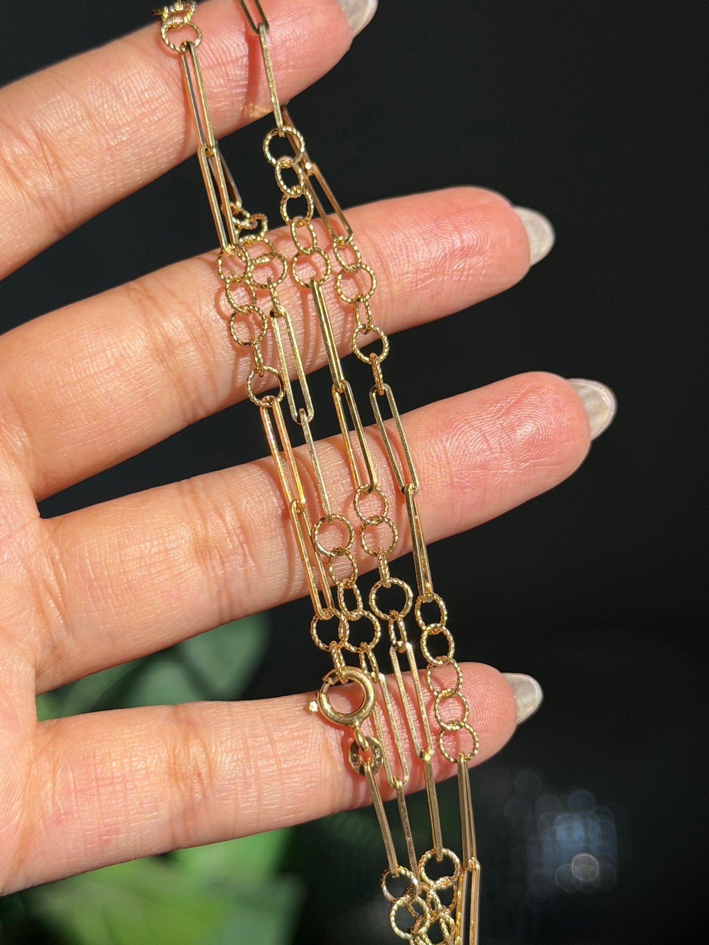18k vintage UnoAerre chain