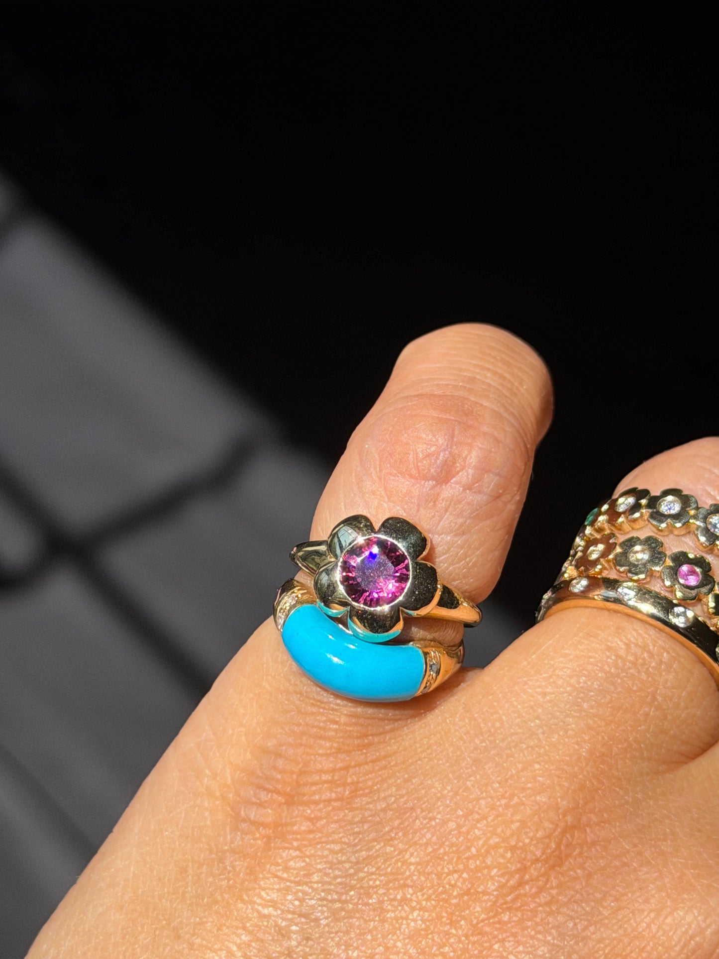 Turquoise Pinky Ring