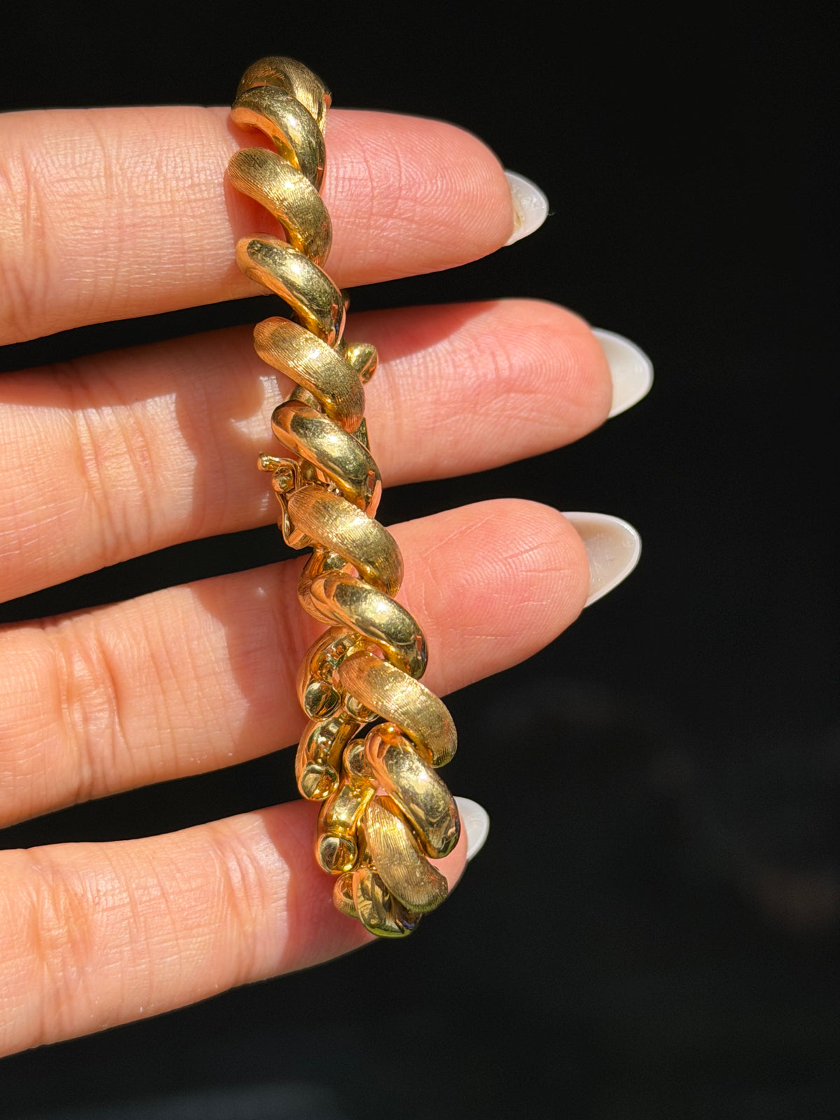 18k vintage Italian Sanmarco bracelet ✨