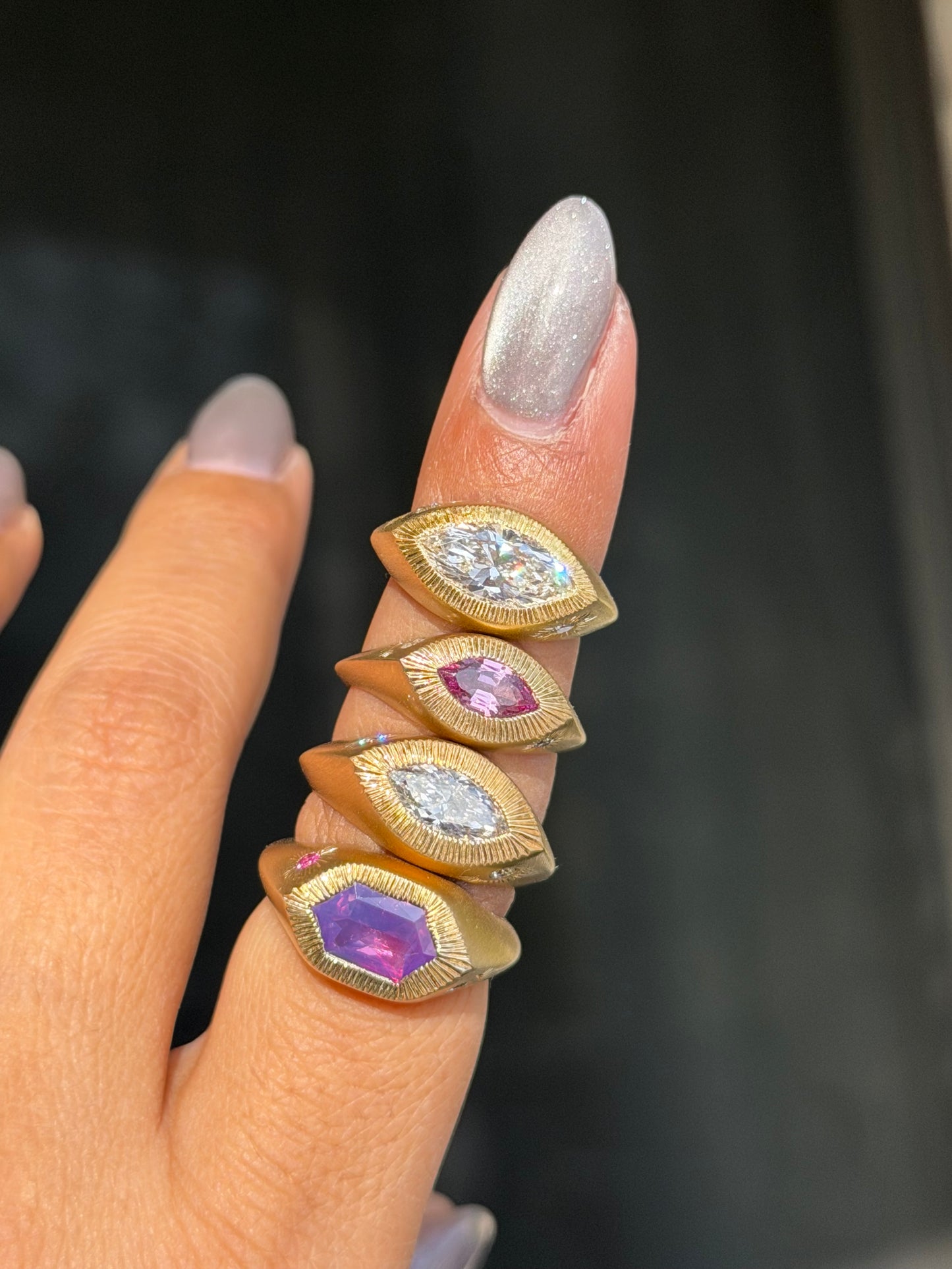 Malaya Garnet Horus Ring