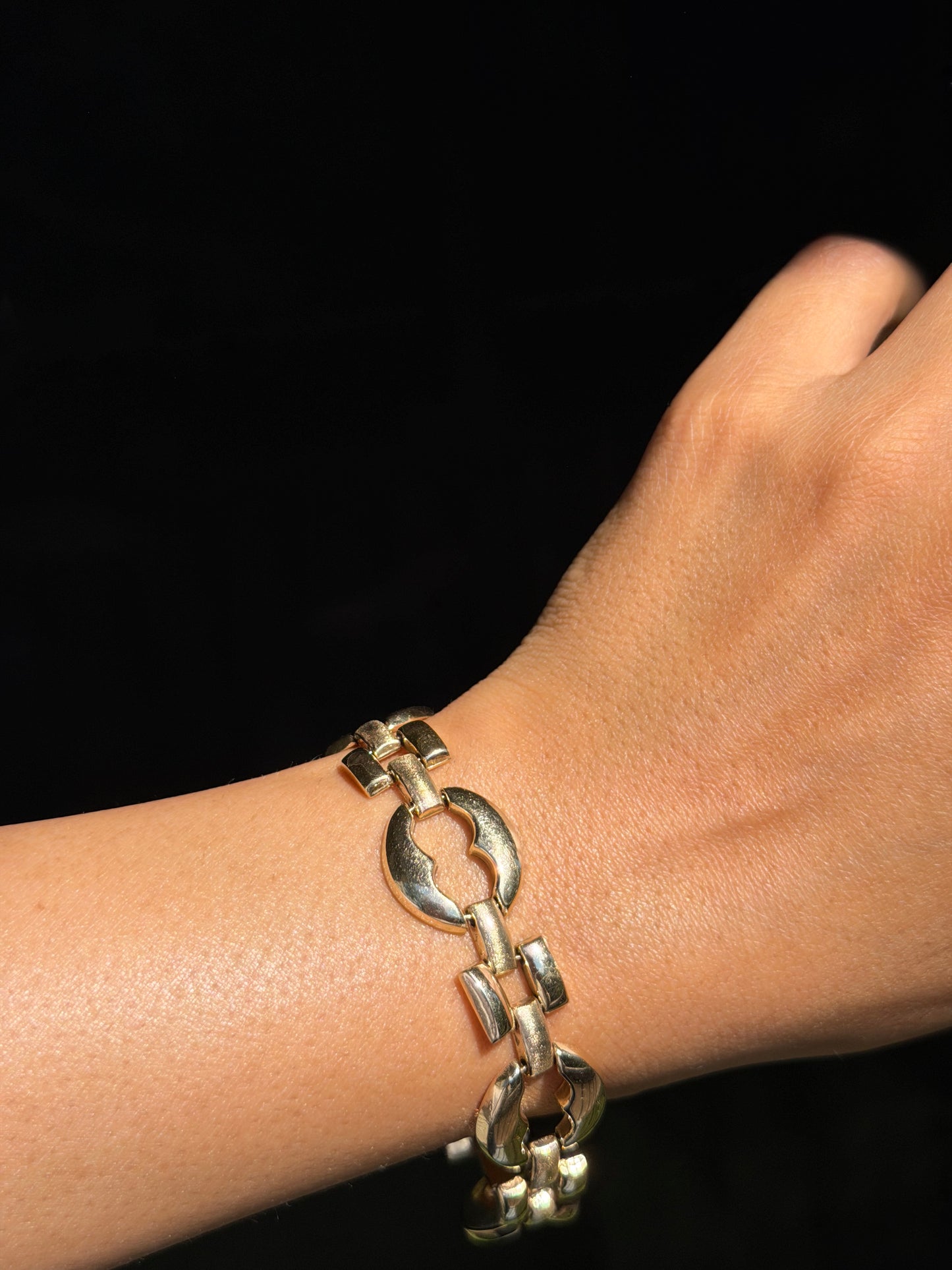 14k Fancy mariner link brain