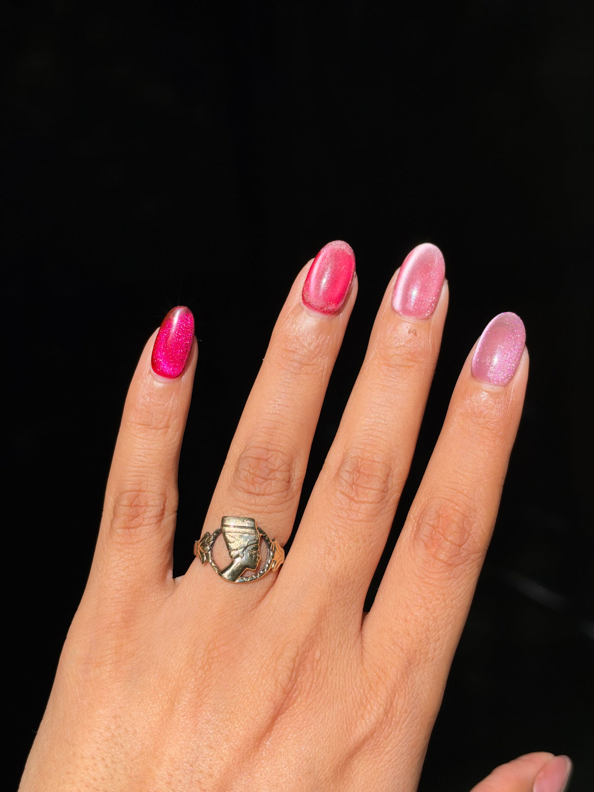 18k queen Nefertiti Ring