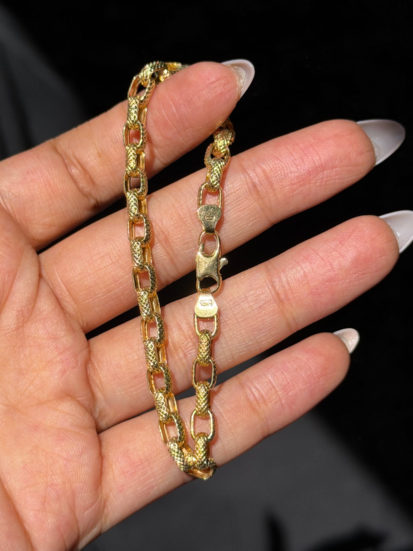 Vintage Italian 14k UnoAerre  Bracelet