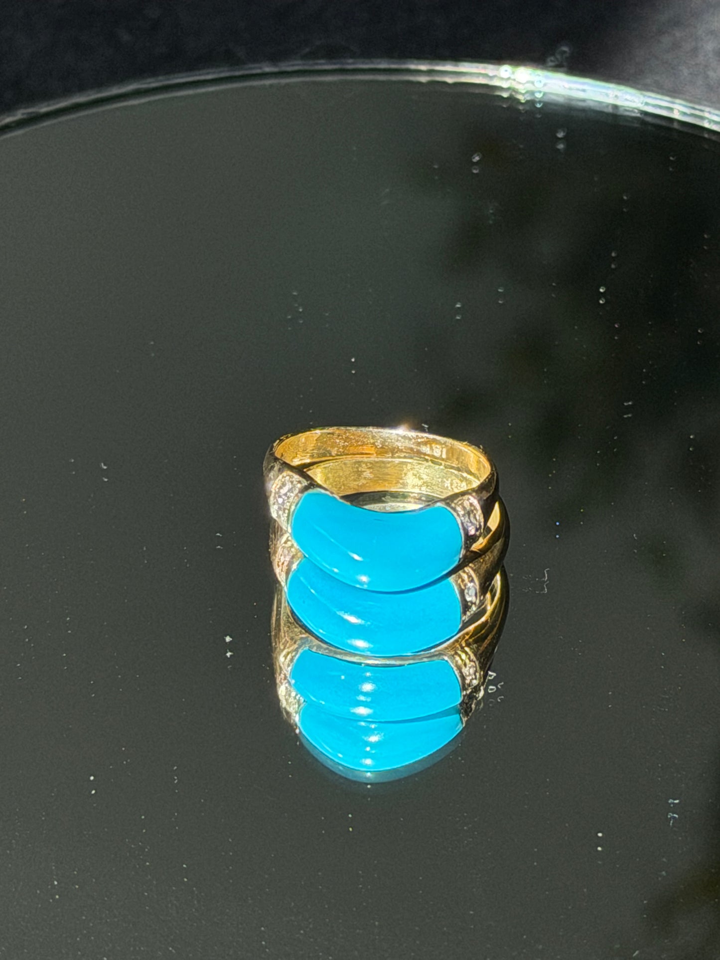 Turquoise Pinky Ring
