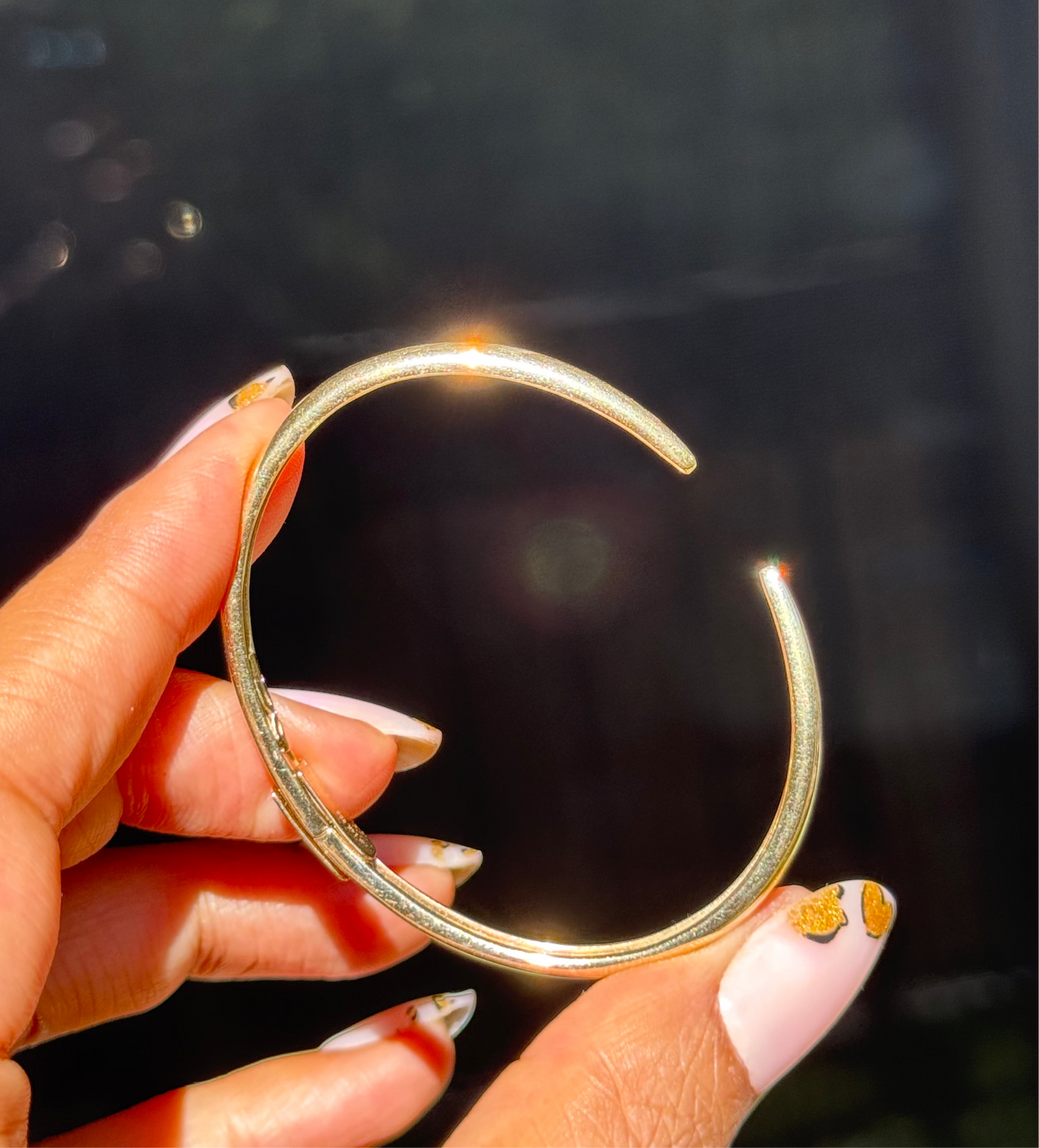 14k Claw Cuff bracelet