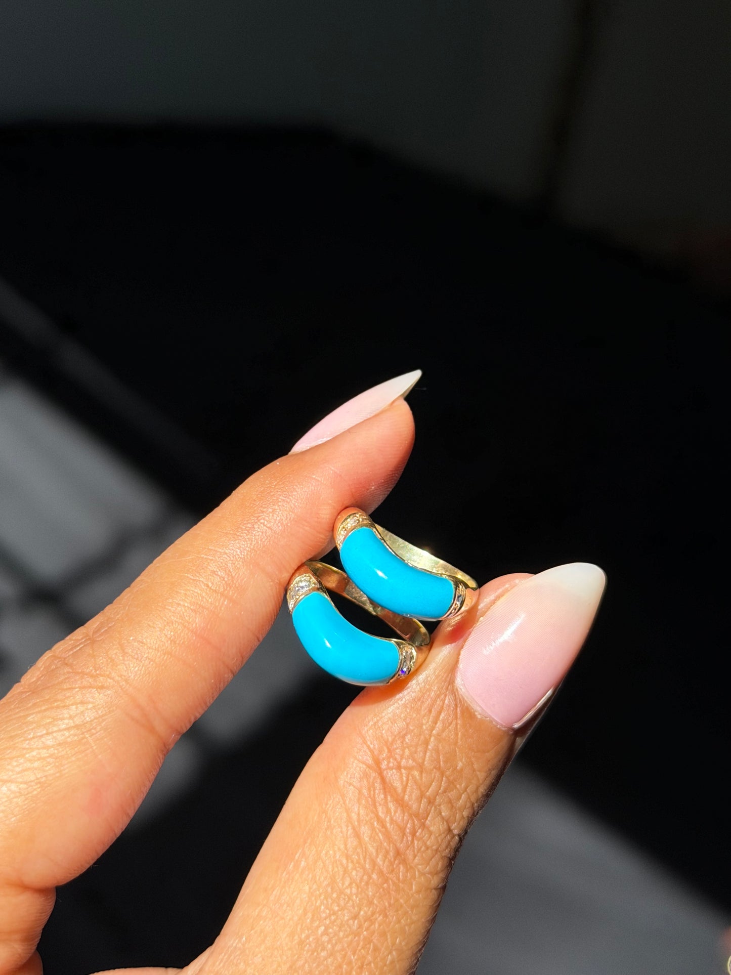 Turquoise Pinky Ring