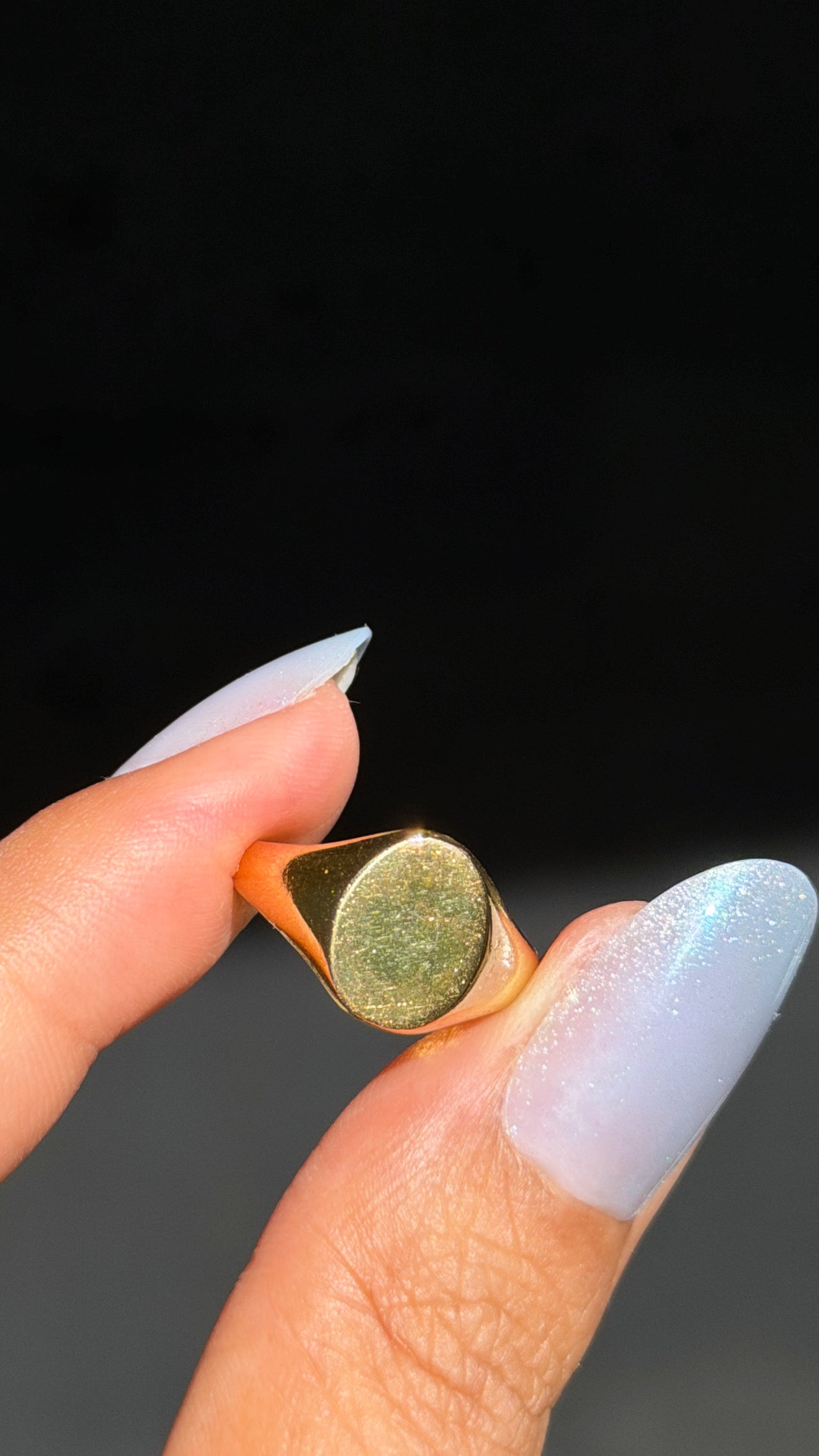22k signet ring