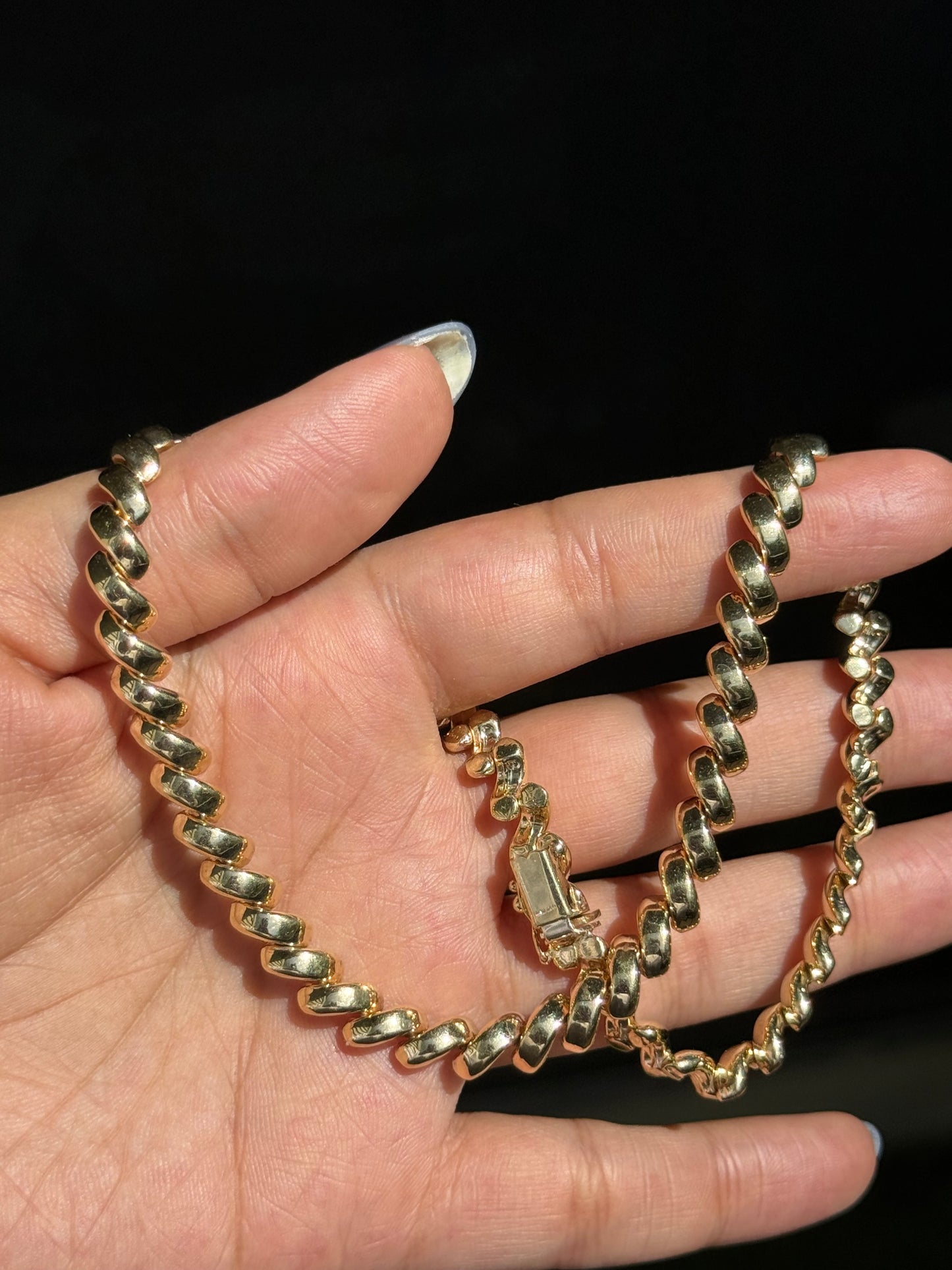 14k Italian Solid SanMarco Necklace