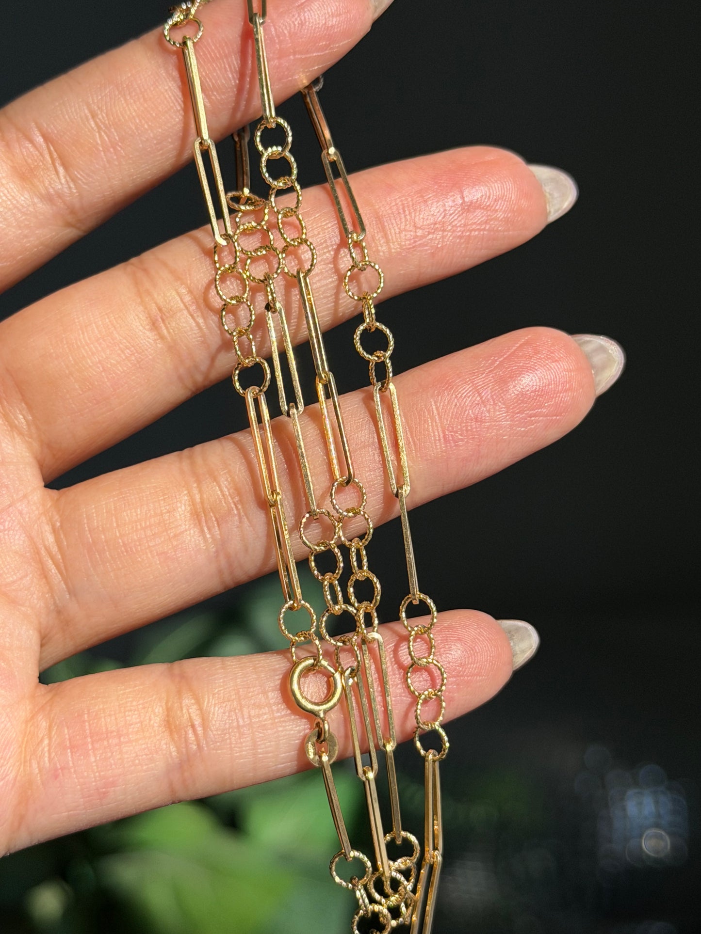 18k vintage UnoAerre chain