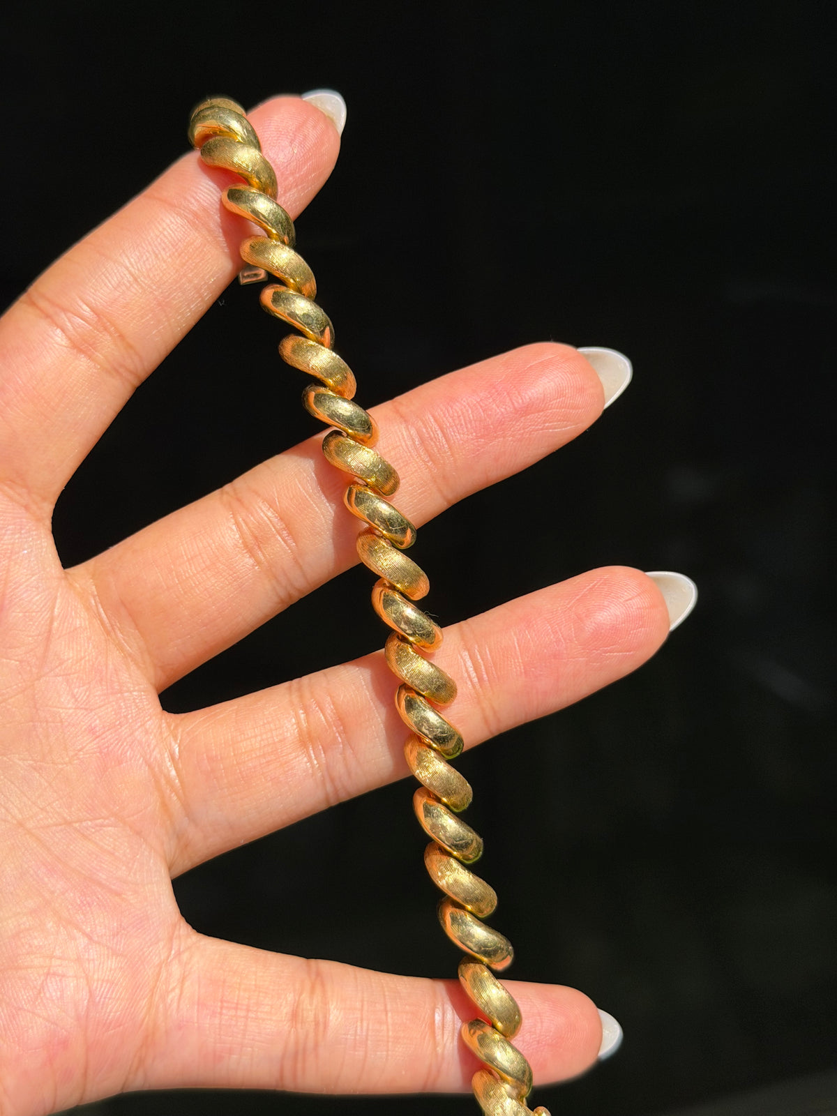 18k vintage Italian Sanmarco bracelet ✨