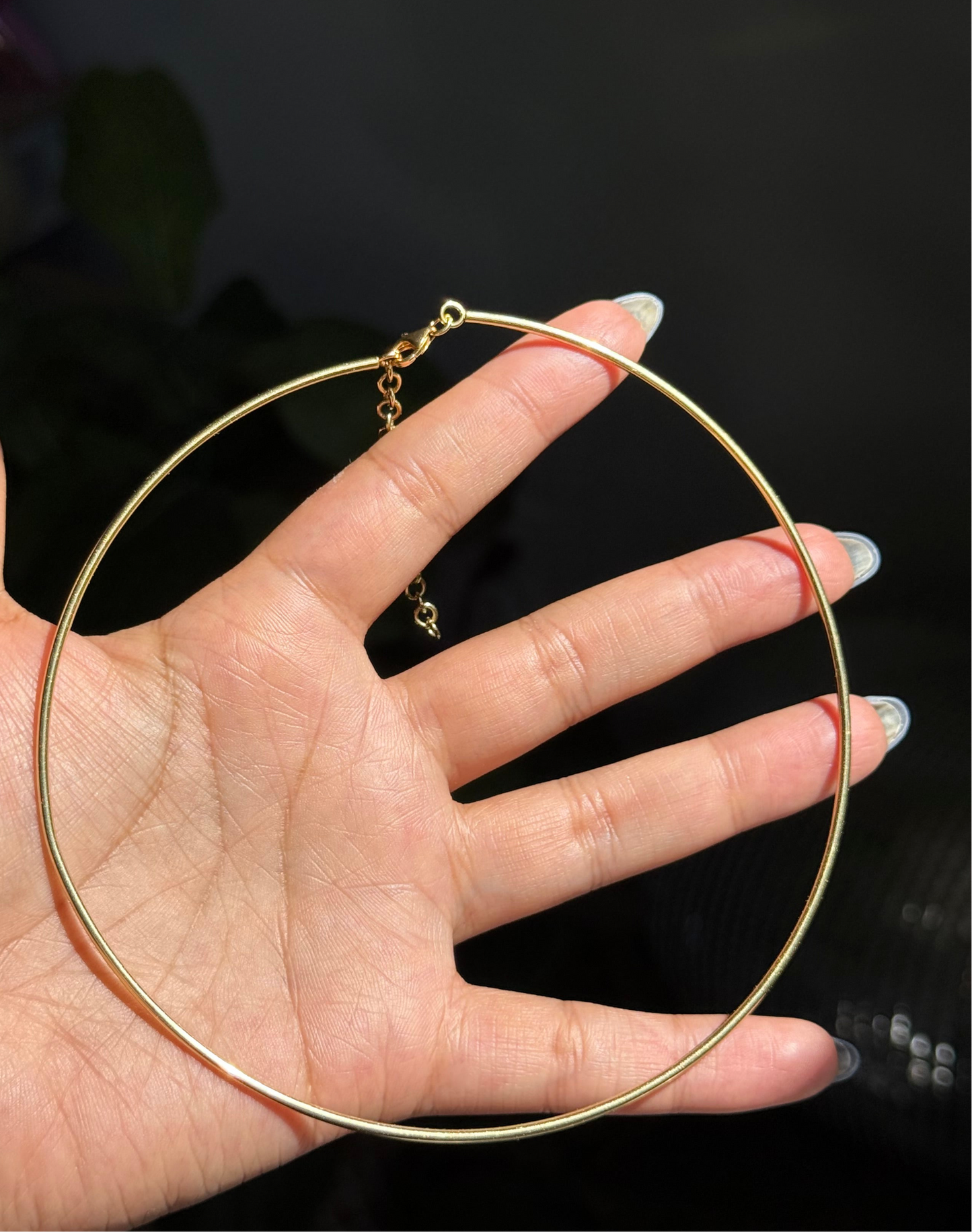 14k torque necklace