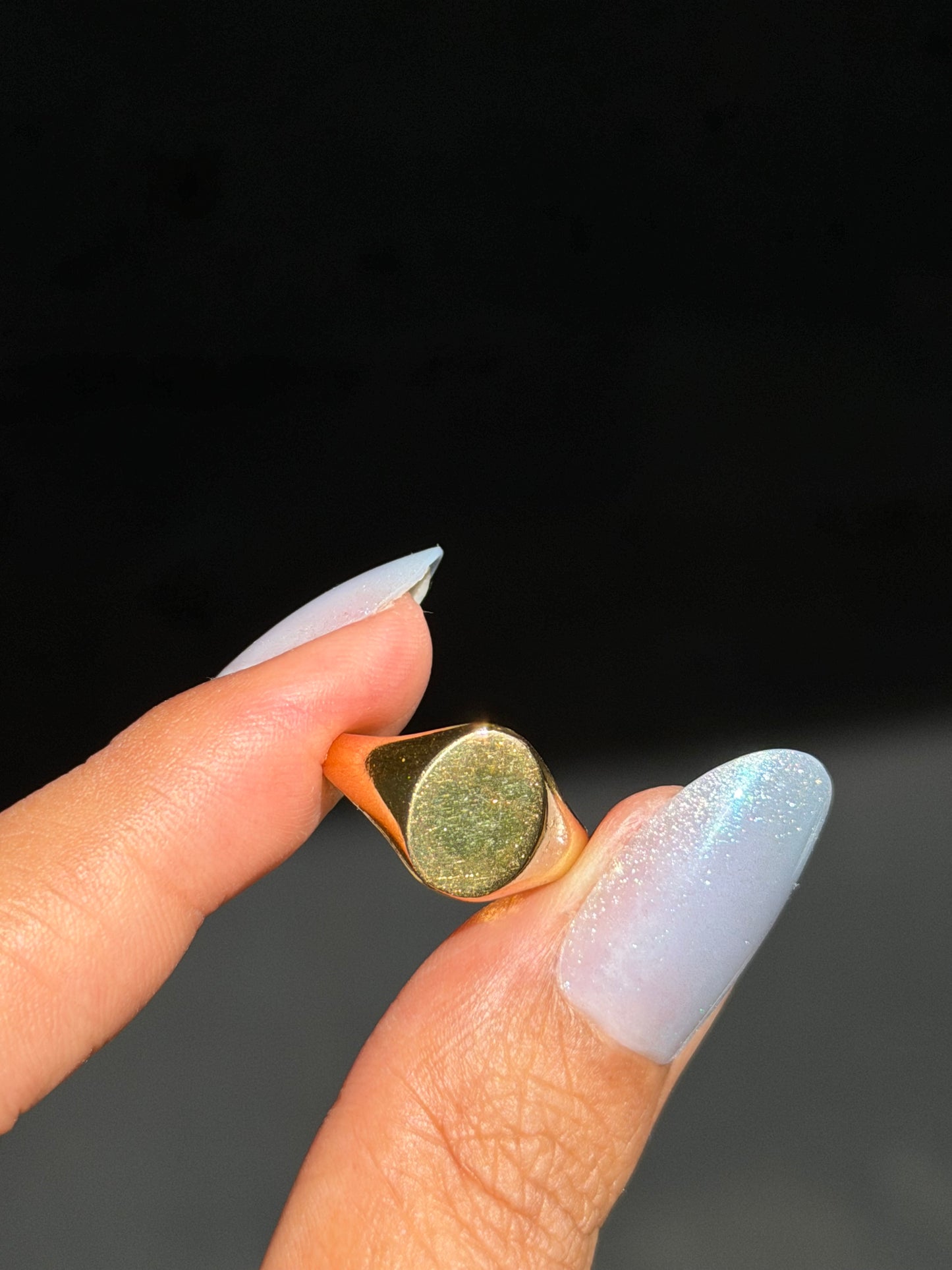 22k signet ring