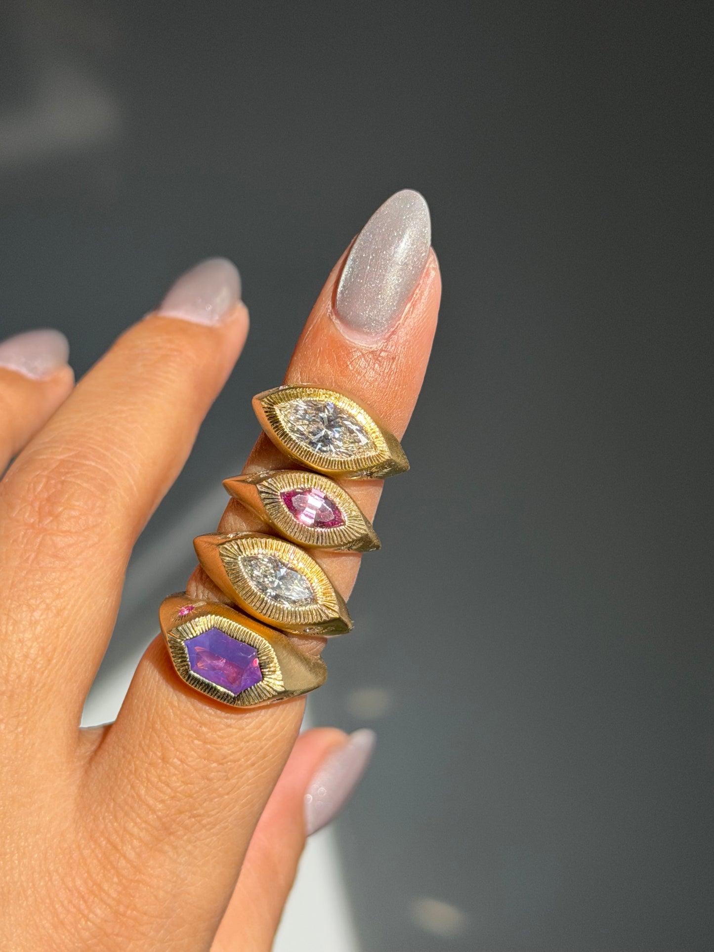 Malaya Garnet Horus Ring